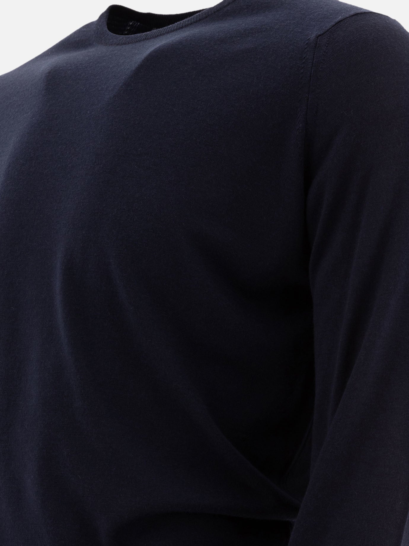 Maglioni girocollo Solid colour  Blu - John Smedley Uomo | PDP | VIETTI Online Store | Zoom-Modal_4
