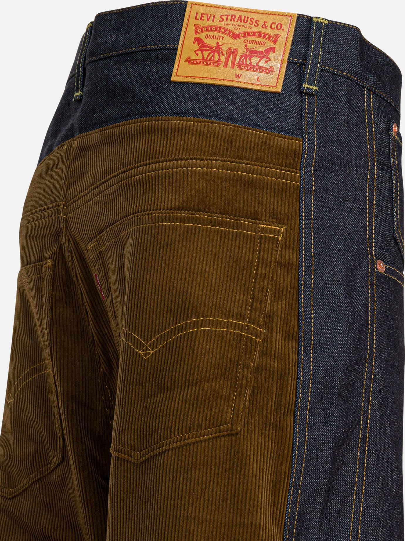 Straight-leg jeans Solid colour  Blue - Junya Watanabe MAN Men | PDP | VIETTI Online Store | thumbnail_4