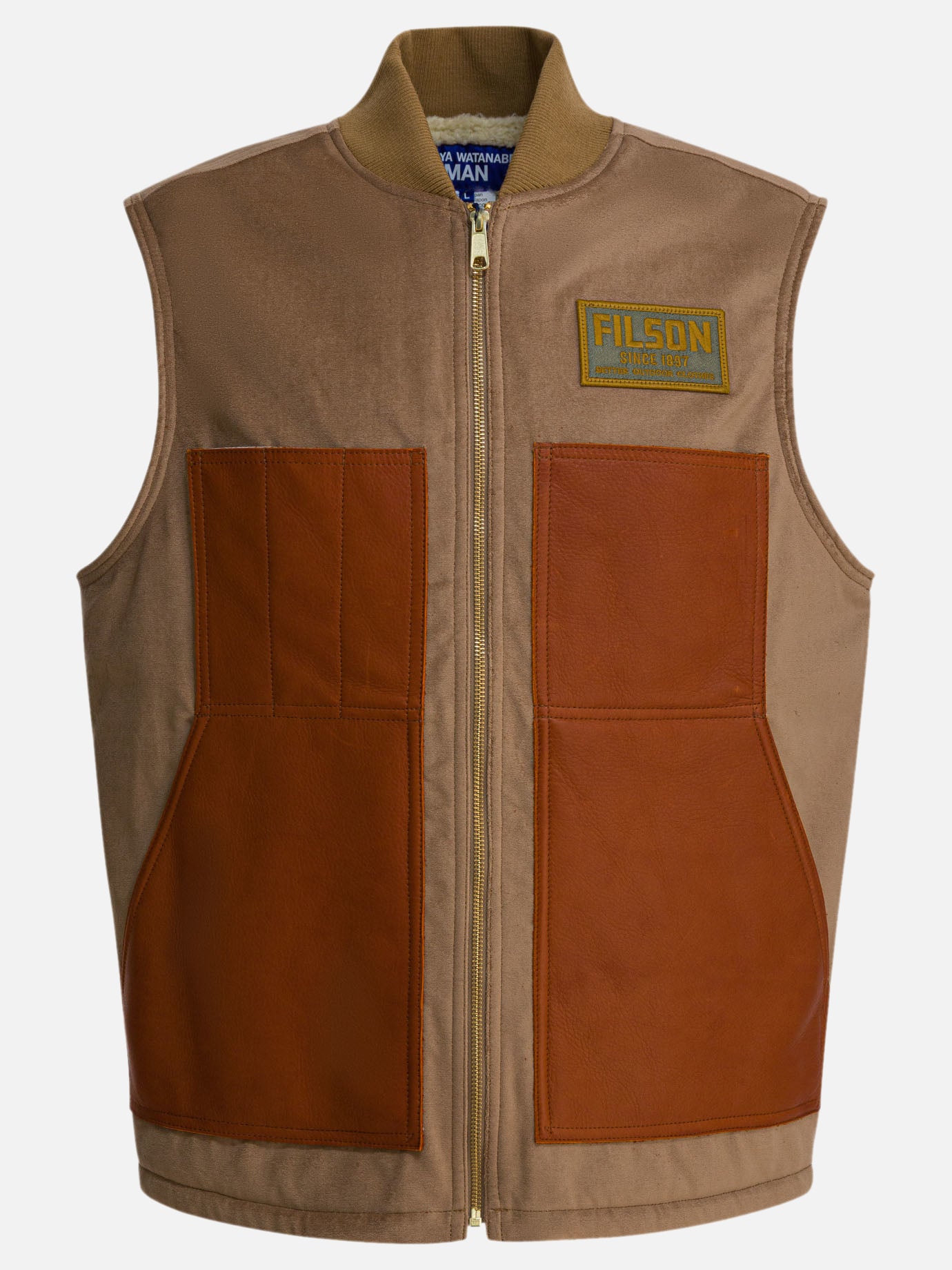 Vest jackets Logo  Brown - Junya Watanabe MAN Men | PDP | VIETTI Online Store | thumbnail