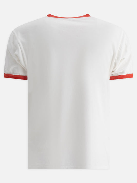 Crewneck t-shirts Solid colour  White - KAPITAL Men | PLP | VIETTI Online Store | 2
