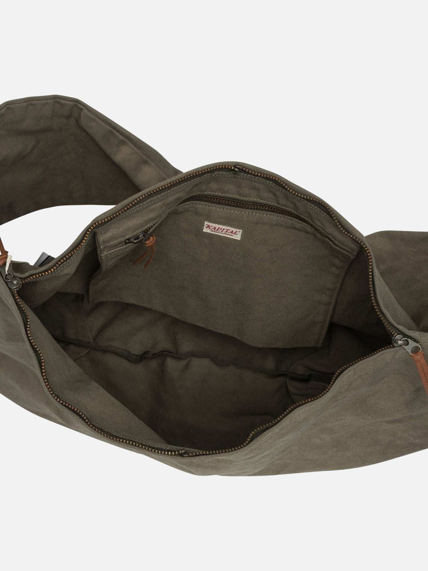 Large bags 100% cotton  Grey - KAPITAL Men | PDP | VIETTI Online Store | thumbnail_4
