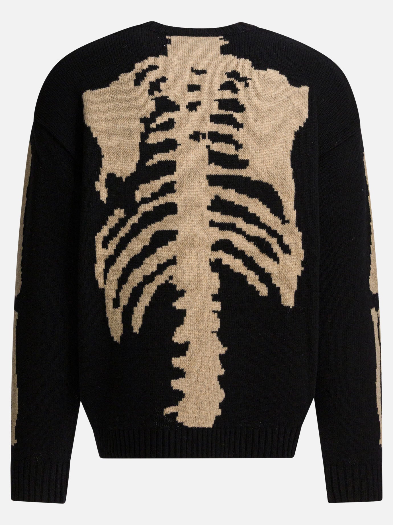 Crewneck sweaters Solid colour  Black - KAPITAL Men | PDP | VIETTI Online Store | thumbnail_2