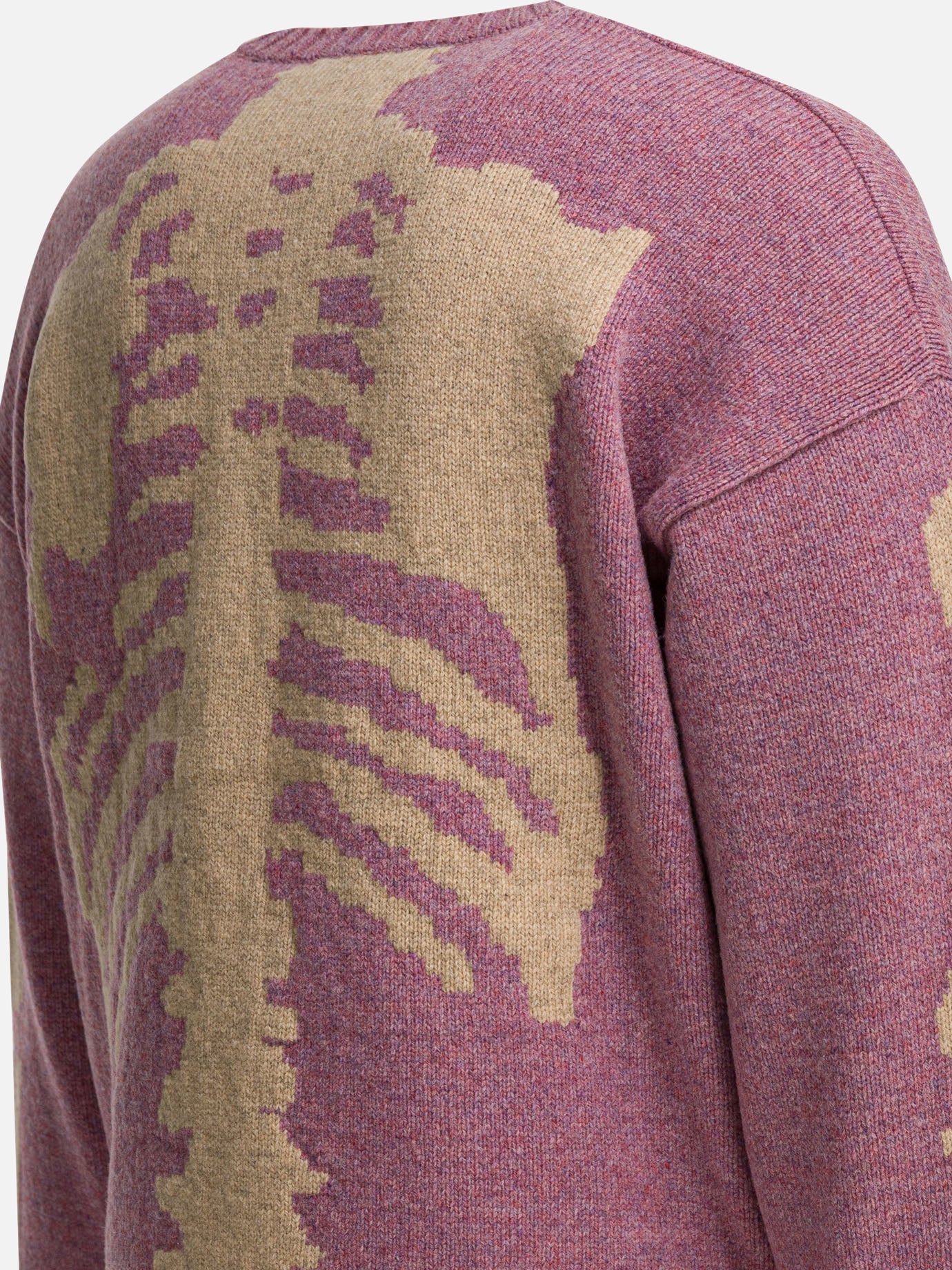 Crewneck sweaters Solid colour  Purple - KAPITAL Men | PDP | VIETTI Online Store | Zoom-Modal_4
