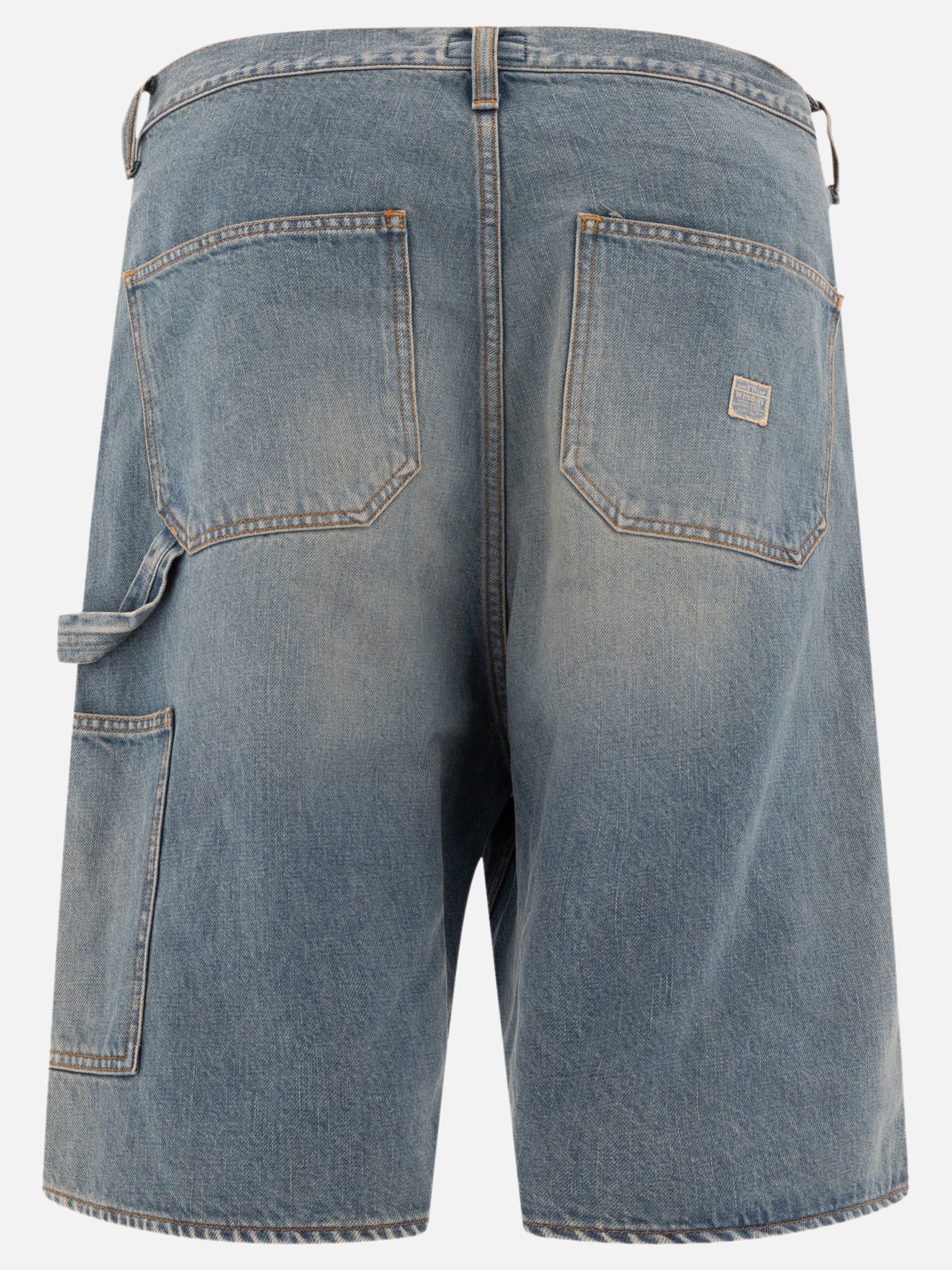 Utility shorts Solid colour  Light blue - KAPITAL Men | PDP | VIETTI Online Store | thumbnail_2