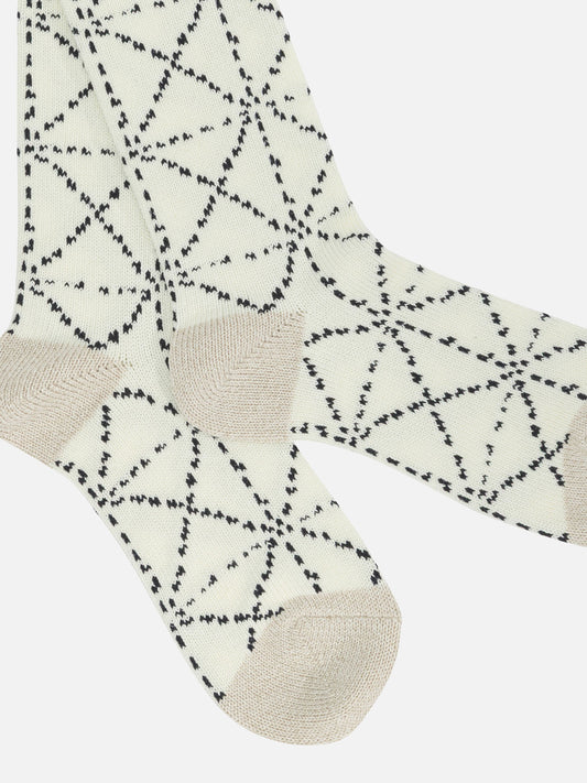 Classic socks Graphics  Beige - KAPITAL Men | PLP | VIETTI Online Store | 2
