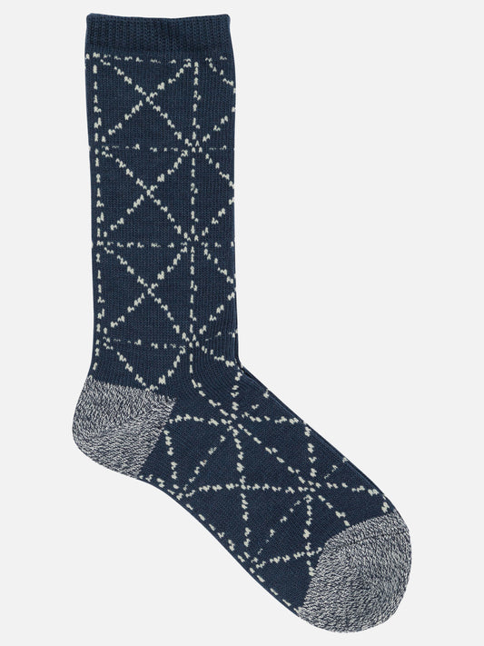 Classic socks Graphics  Blue - KAPITAL Men | PLP | VIETTI Online Store 
