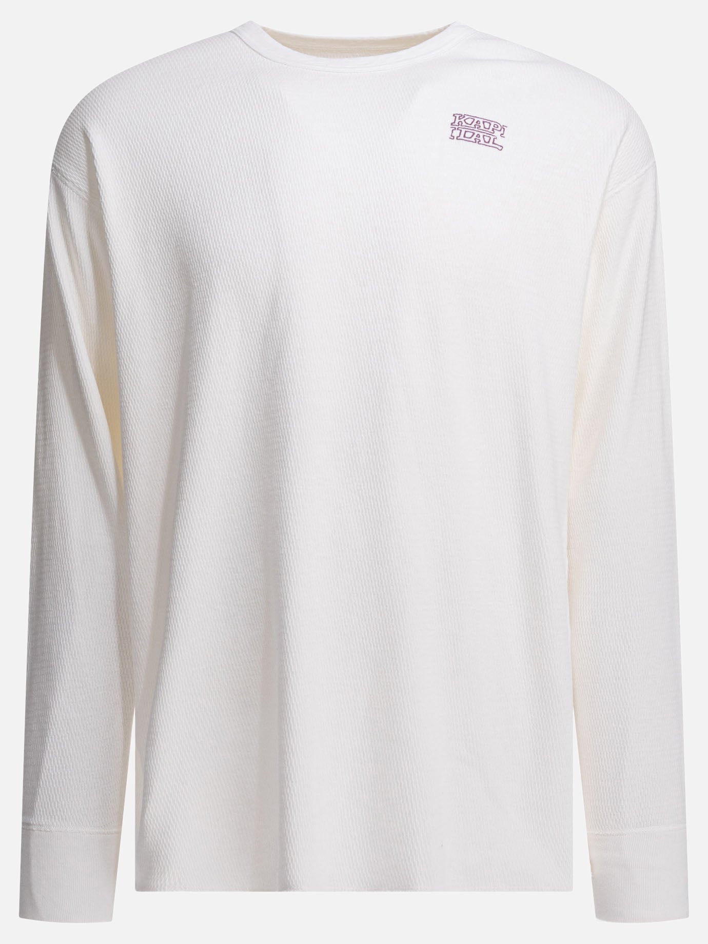 Crewneck t-shirts Logo  White - KAPITAL Men | PDP | VIETTI Online Store | thumbnail