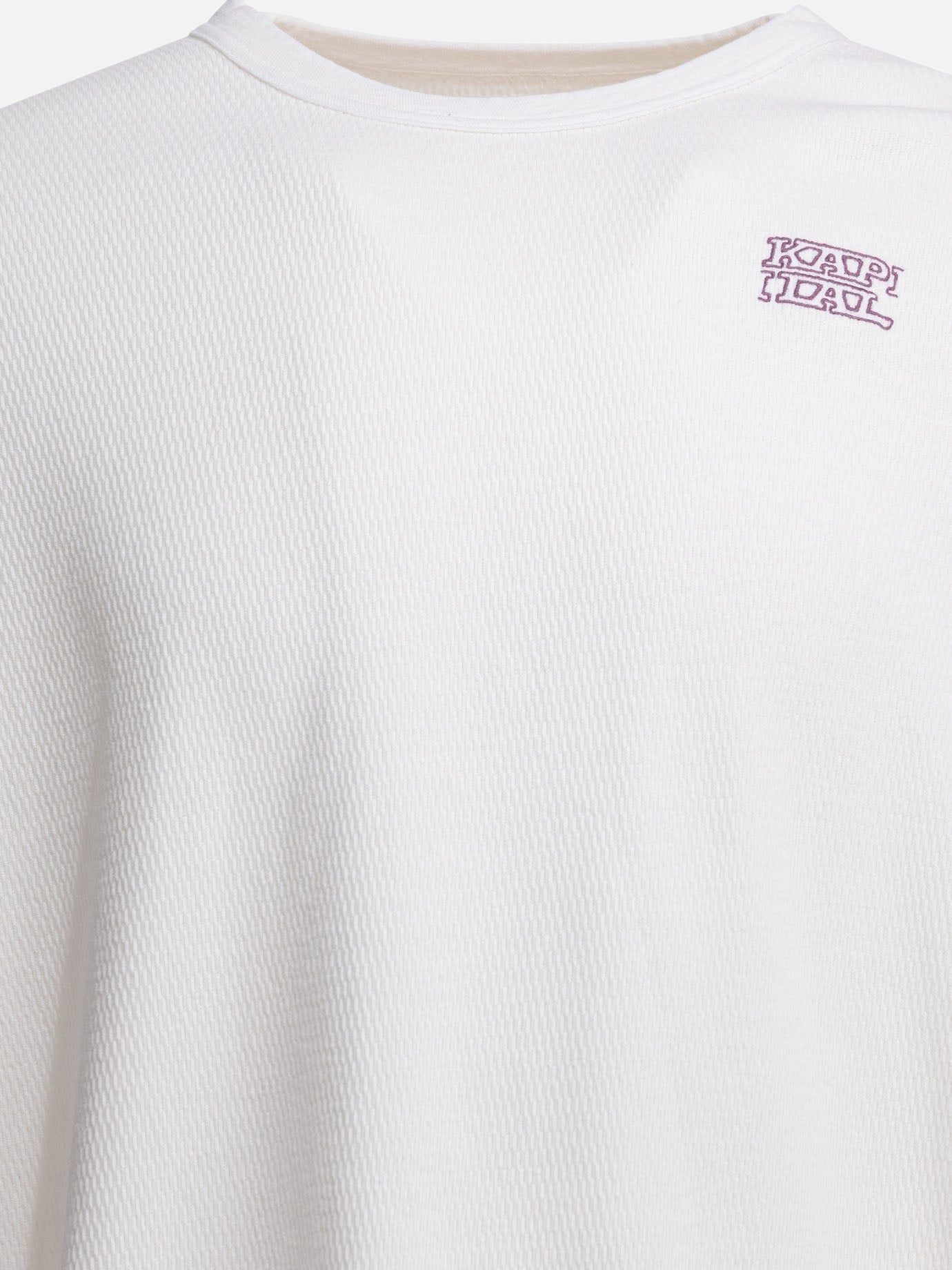 Crewneck t-shirts Logo  White - KAPITAL Men | PDP | VIETTI Online Store | thumbnail_3