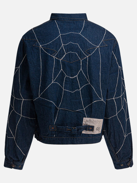 Giacche in denim Embroidered  Blu - KAPITAL Uomo | PDP | VIETTI Online Store | 2
