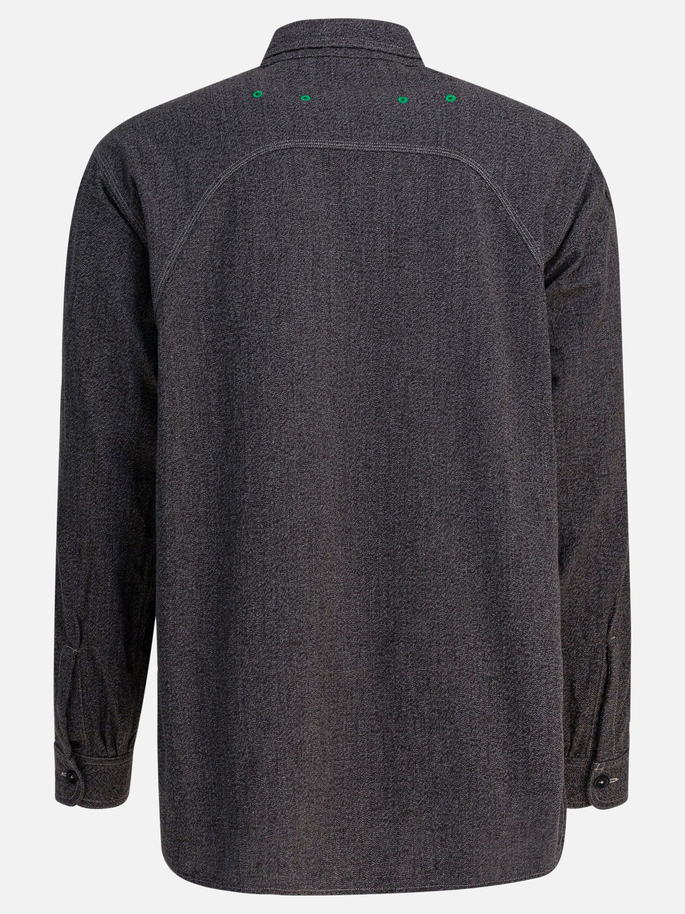 Camicie casual Solid colour  Grigio - KAPITAL Uomo | PDP | VIETTI Online Store | thumbnail_2