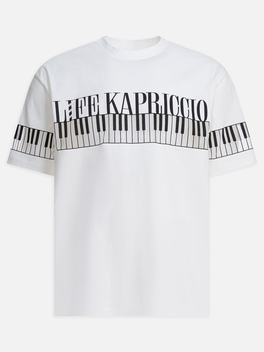 Crewneck t-shirts Graphics  White - KAPITAL Men | PLP | VIETTI Online Store 
