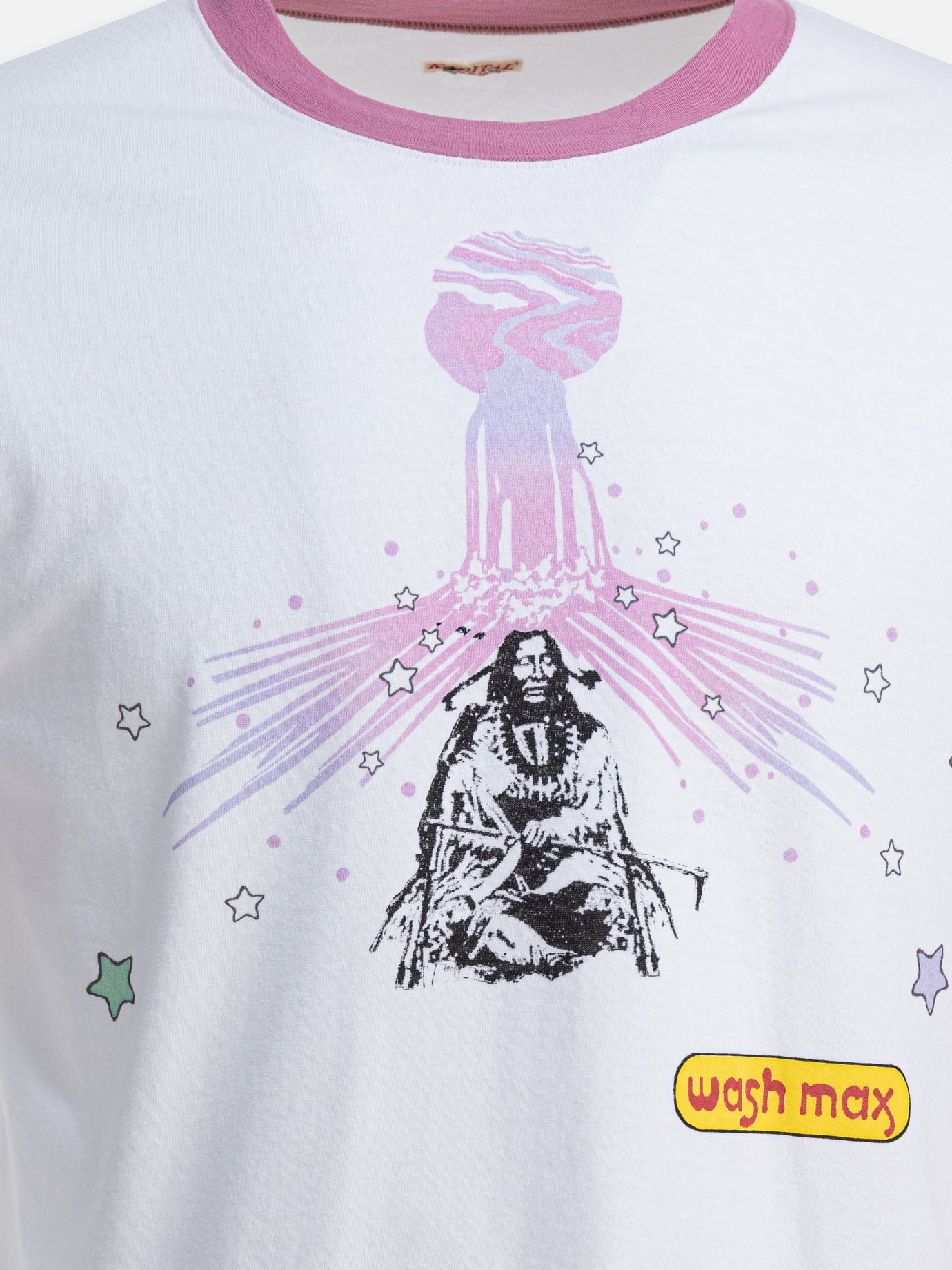 T-shirt girocollo Print  Bianco - KAPITAL Uomo | PDP | VIETTI Online Store | thumbnail_4