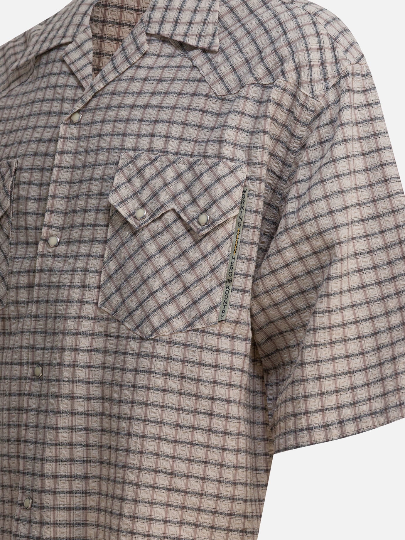 Camicie casual Check  Nero - KAPITAL Uomo | PDP | VIETTI Online Store | thumbnail_4