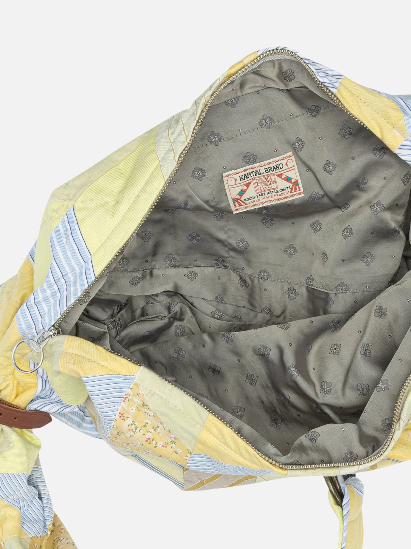 Large bags 100% cotton  Yellow - KAPITAL Men | PDP | VIETTI Online Store | Zoom-Modal_4
