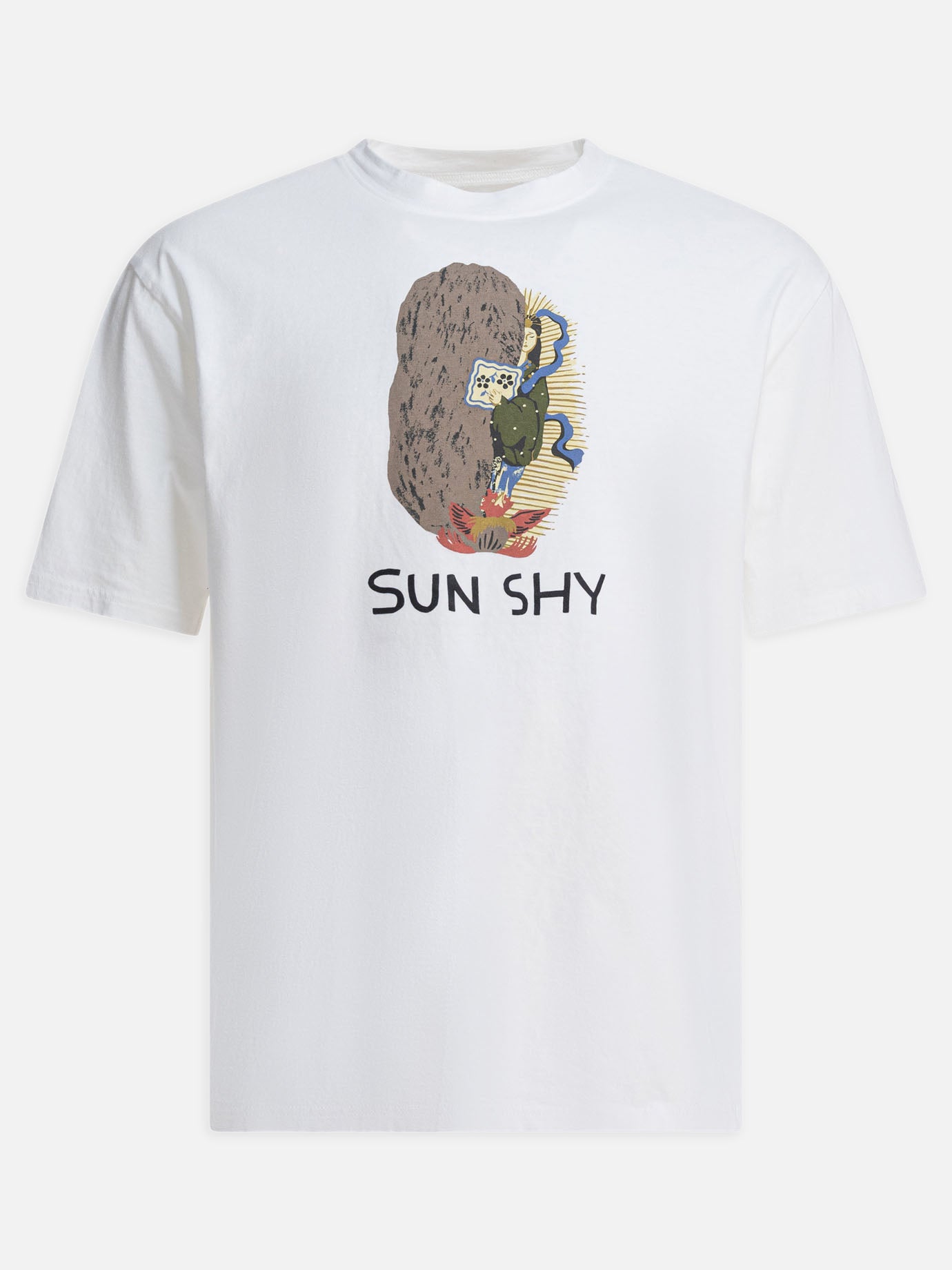 Crewneck t-shirts Print  White - KAPITAL Men | PDP | VIETTI Online Store | thumbnail