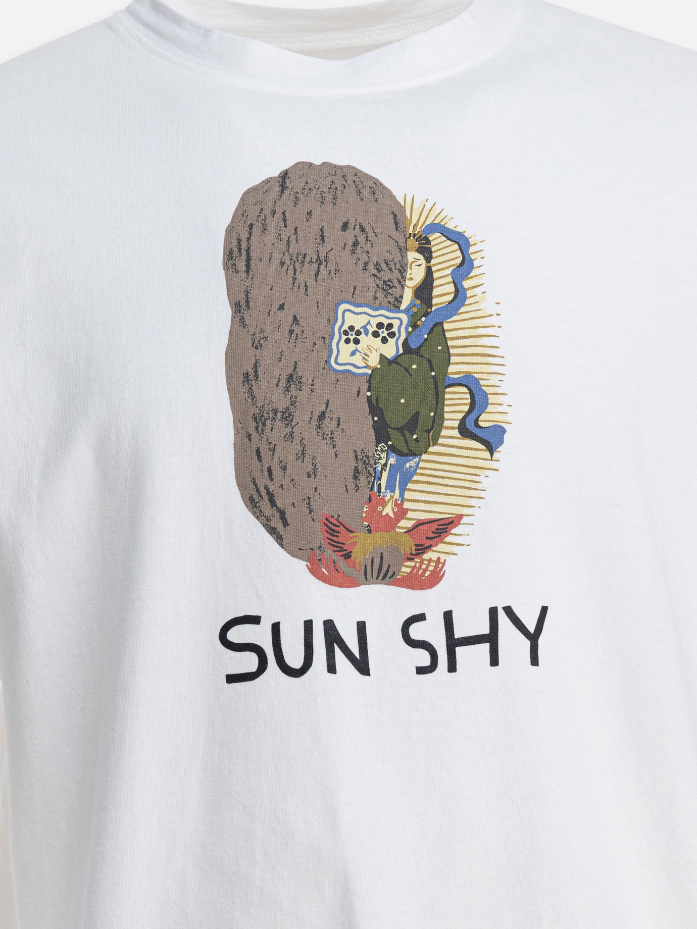 Crewneck t-shirts Print  White - KAPITAL Men | PDP | VIETTI Online Store | Zoom-Modal_3
