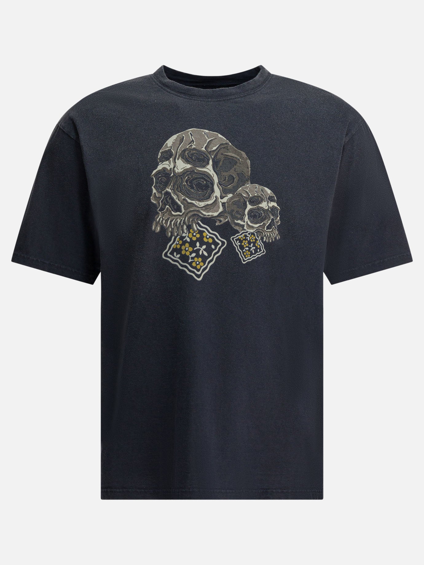 Crewneck t-shirts Print  Black - KAPITAL Men | PDP | VIETTI Online Store | Zoom-Modal
