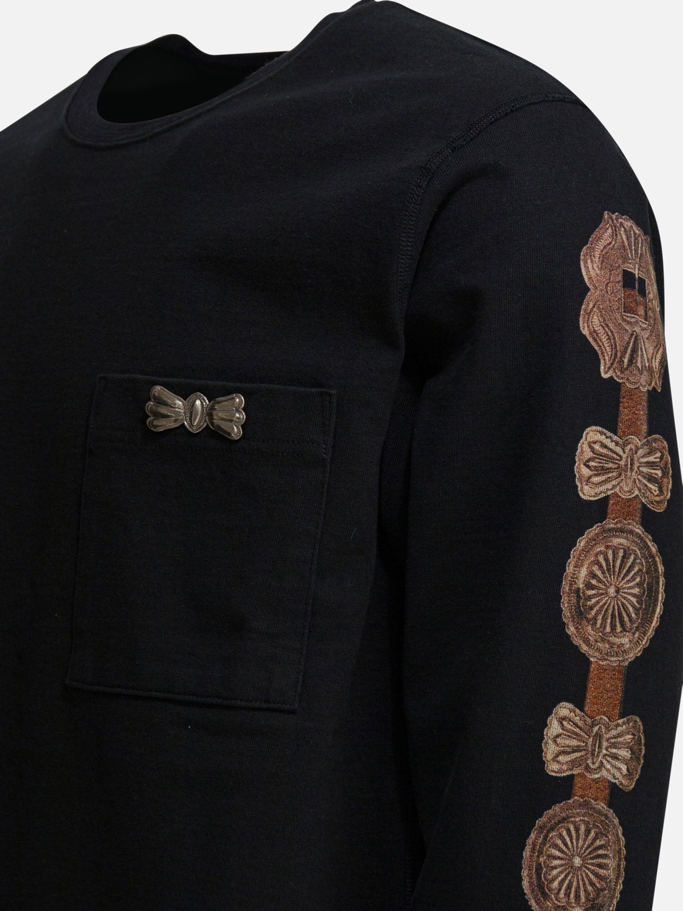 Crewneck t-shirts Graphics  Black - KAPITAL Men | PDP | VIETTI Online Store | Zoom-Modal_4
