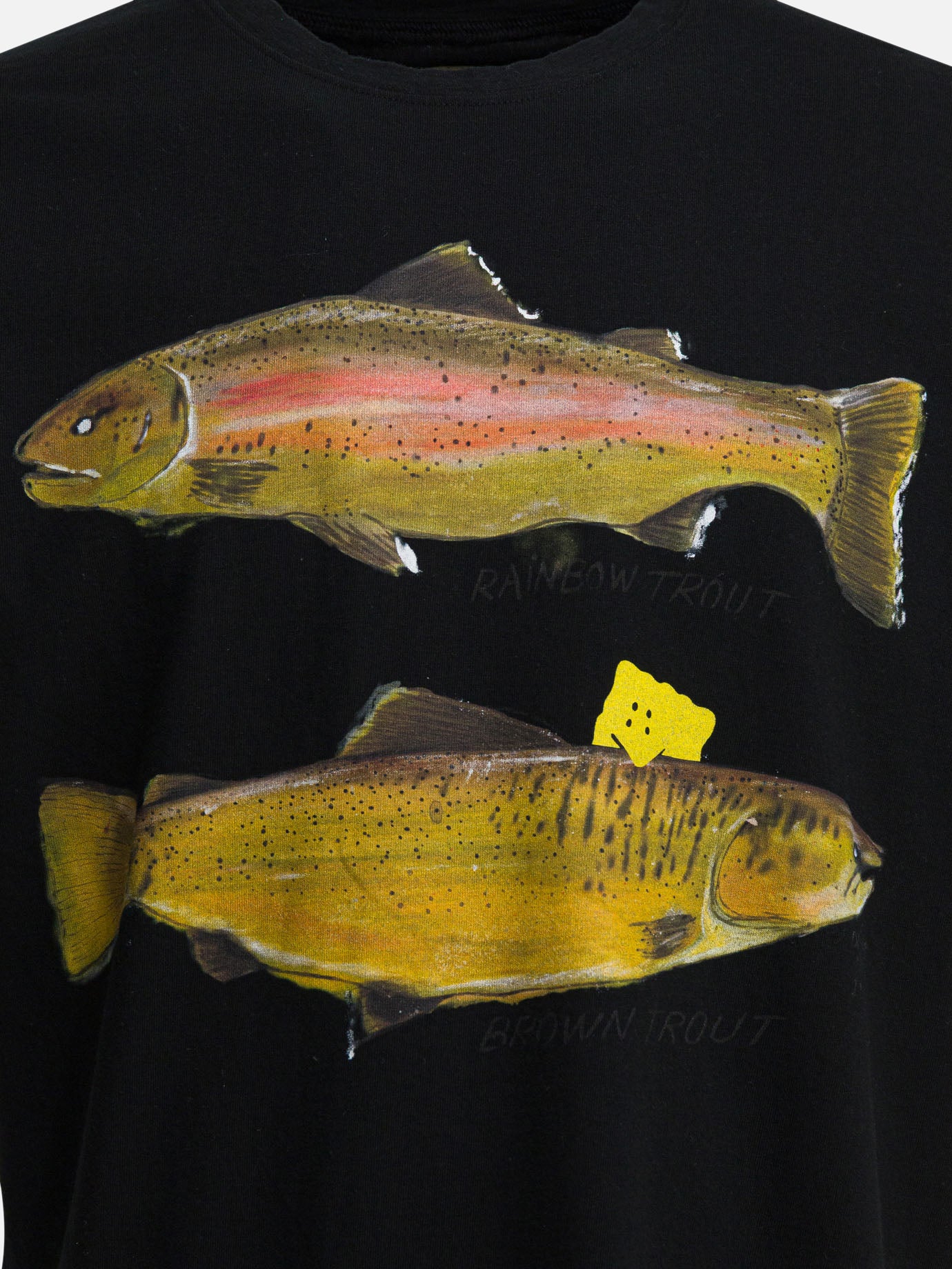 Crewneck t-shirts Graphics  Black - KAPITAL Men | PDP | VIETTI Online Store | thumbnail_3