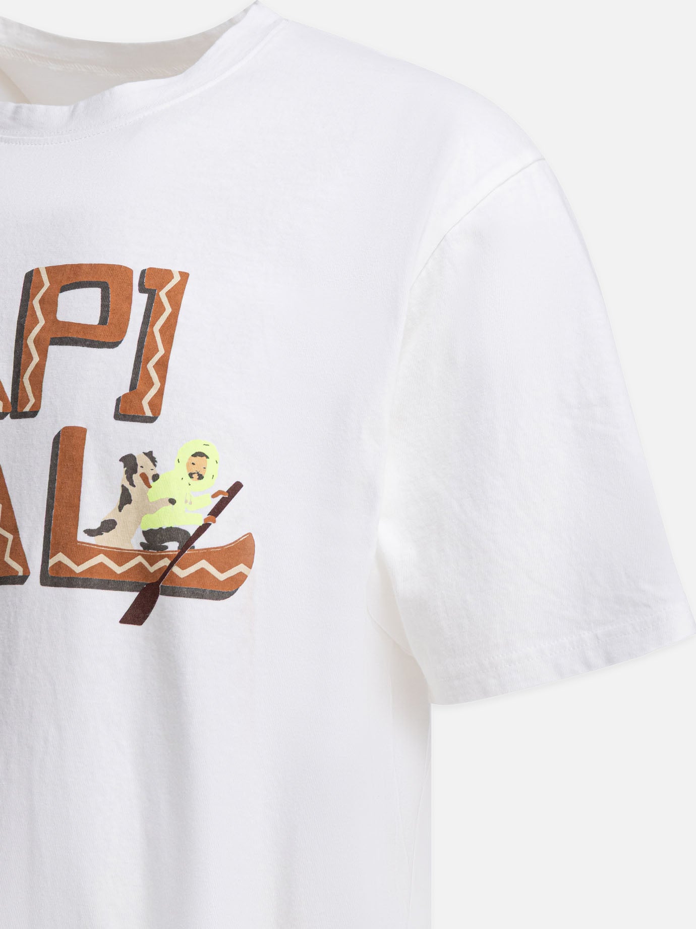 Crewneck t-shirts Graphics  Orange - KAPITAL Men | PDP | VIETTI Online Store | Zoom-Modal_4
