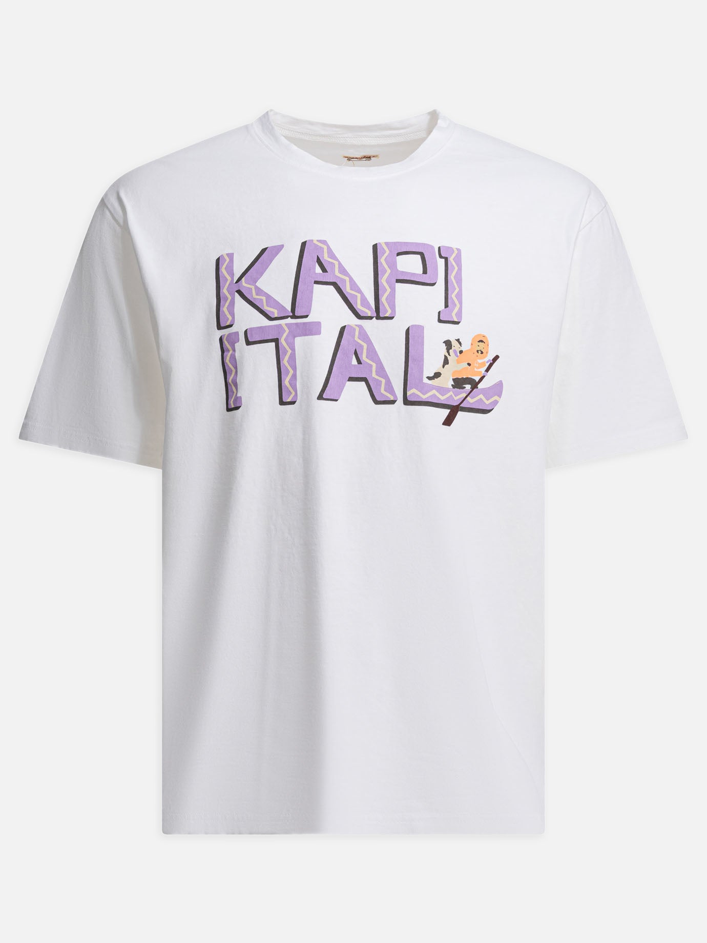 Crewneck t-shirts Graphics  Purple - KAPITAL Men | PDP | VIETTI Online Store | Zoom-Modal
