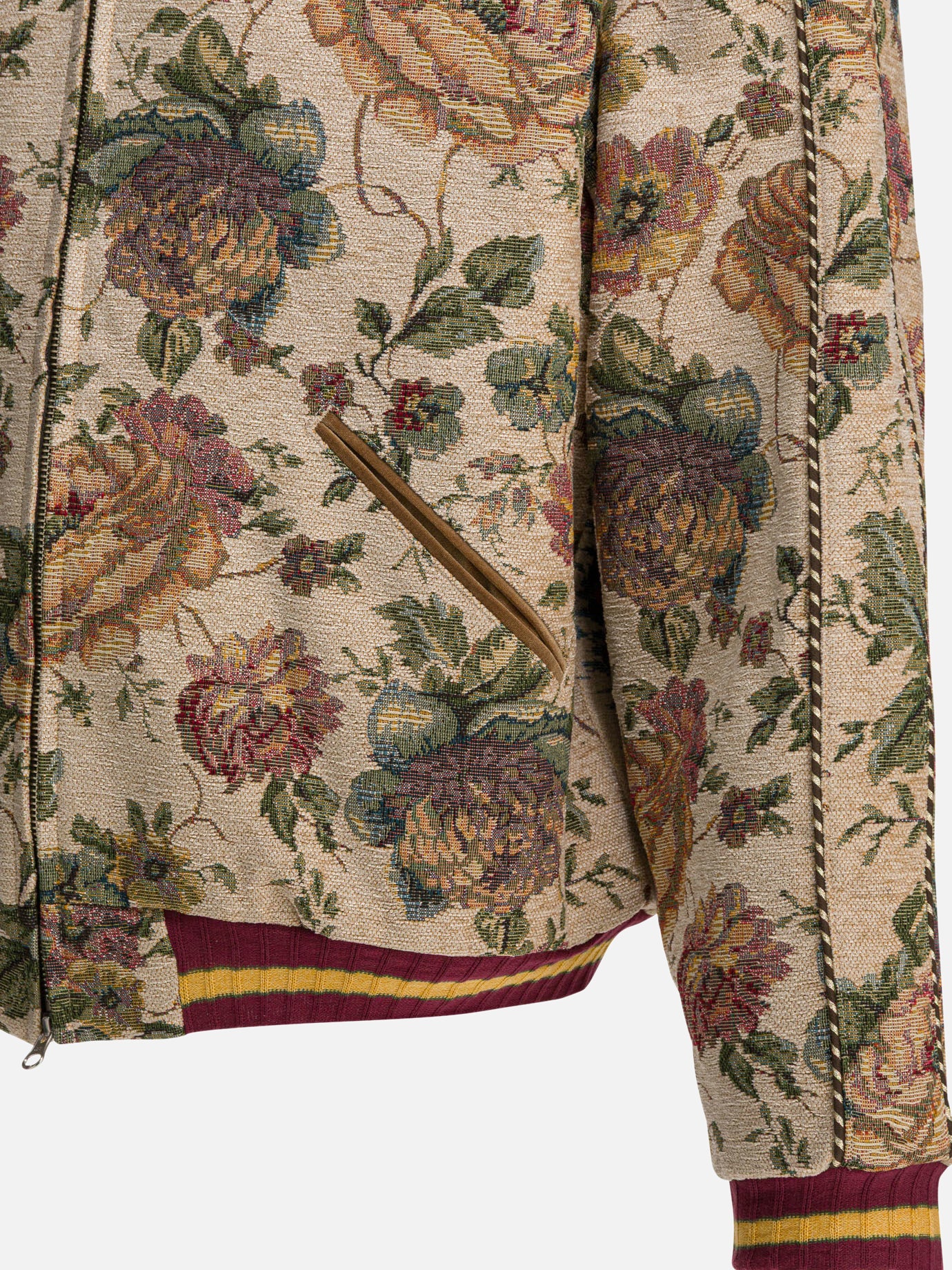 Bomber jackets Floral  Beige - KAPITAL Men | PDP | VIETTI Online Store | thumbnail_3