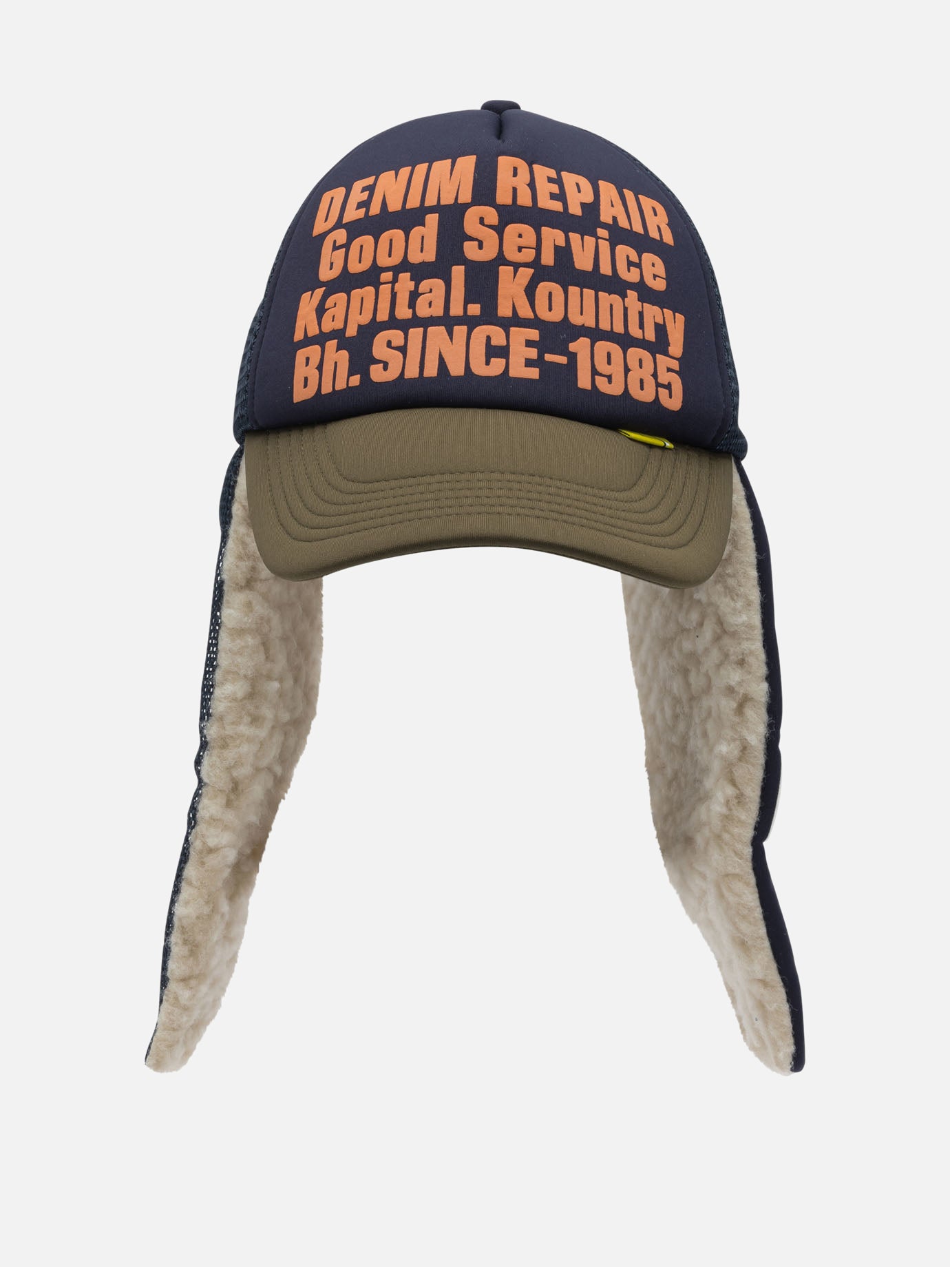 Cappelli trucker 100% polyester  Blu - KAPITAL Uomo | PDP | VIETTI Online Store | Zoom-Modal
