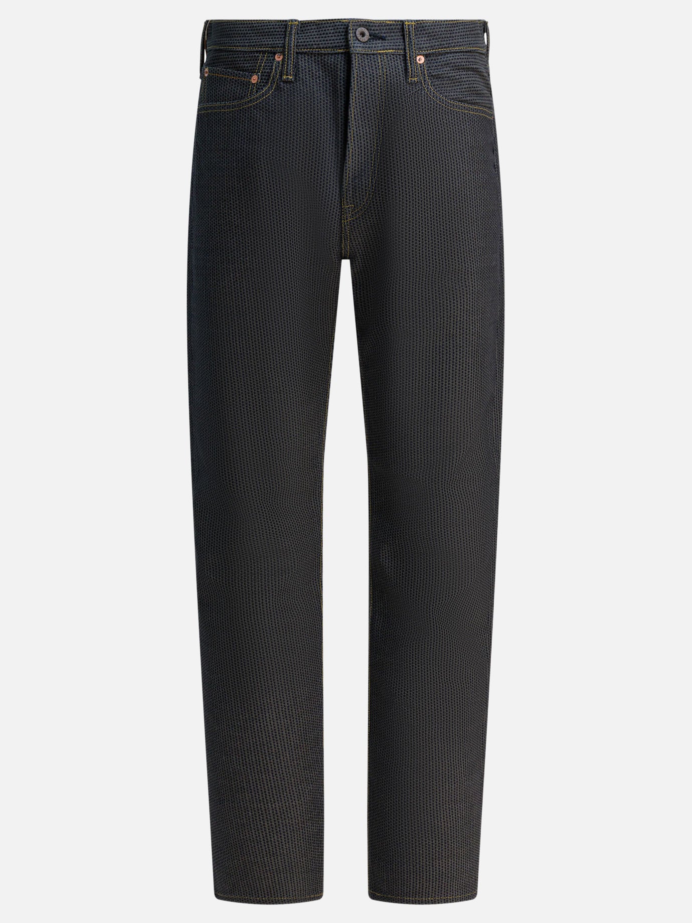 Straight-leg jeans Denim  Blue - KAPITAL Men | PDP | VIETTI Online Store | thumbnail