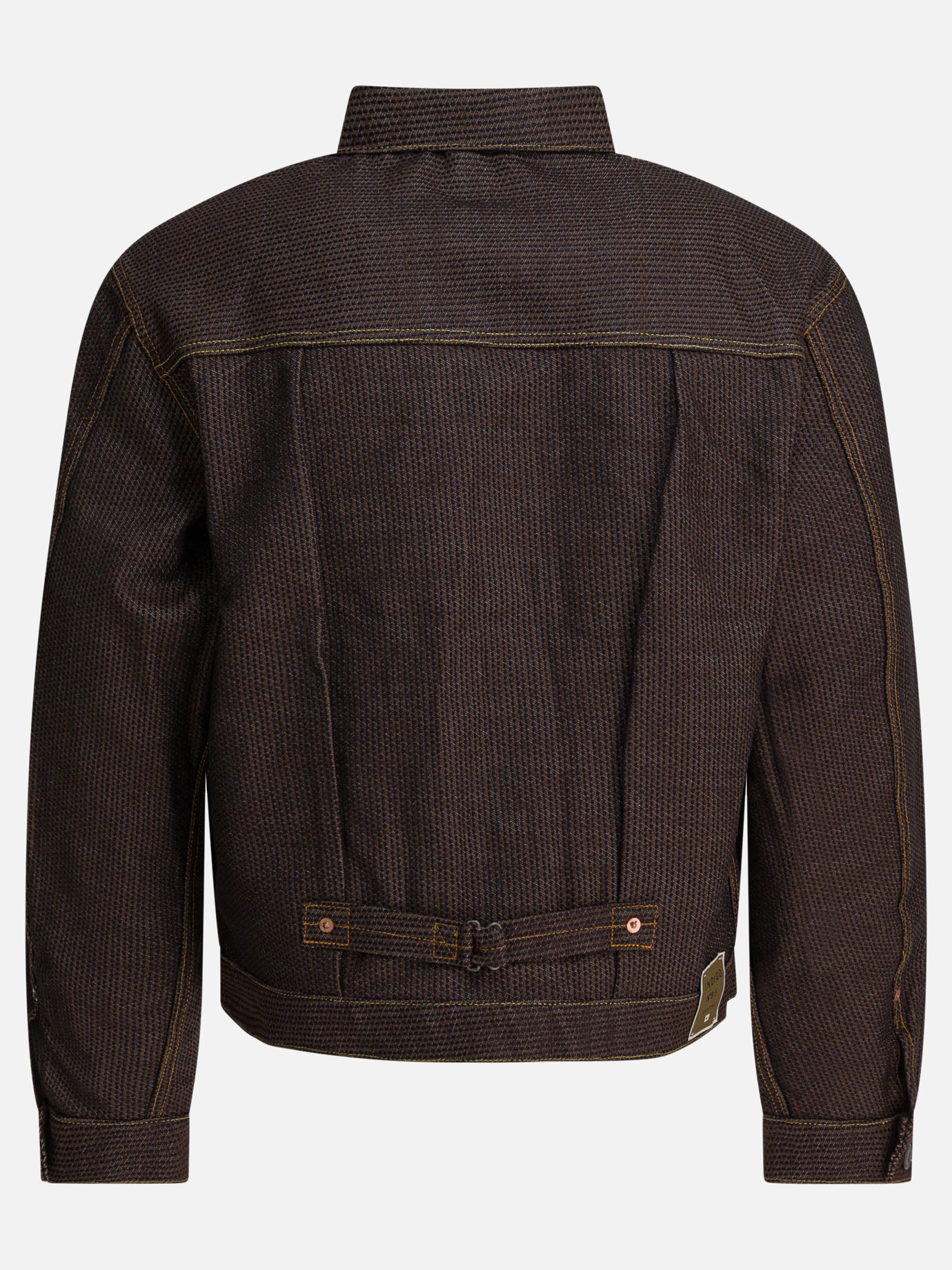 Denim jackets Solid colour  Brown - KAPITAL Men | PDP | VIETTI Online Store | thumbnail_2