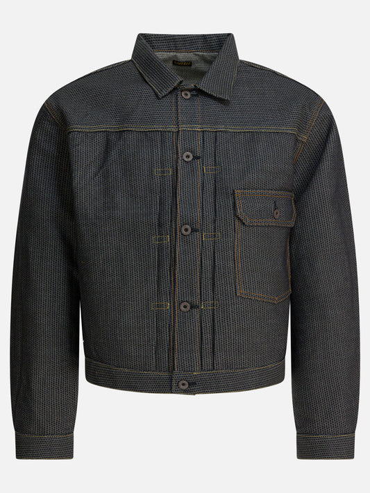 Denim jackets Solid colour  Blue - KAPITAL Men | PLP | VIETTI Online Store 

