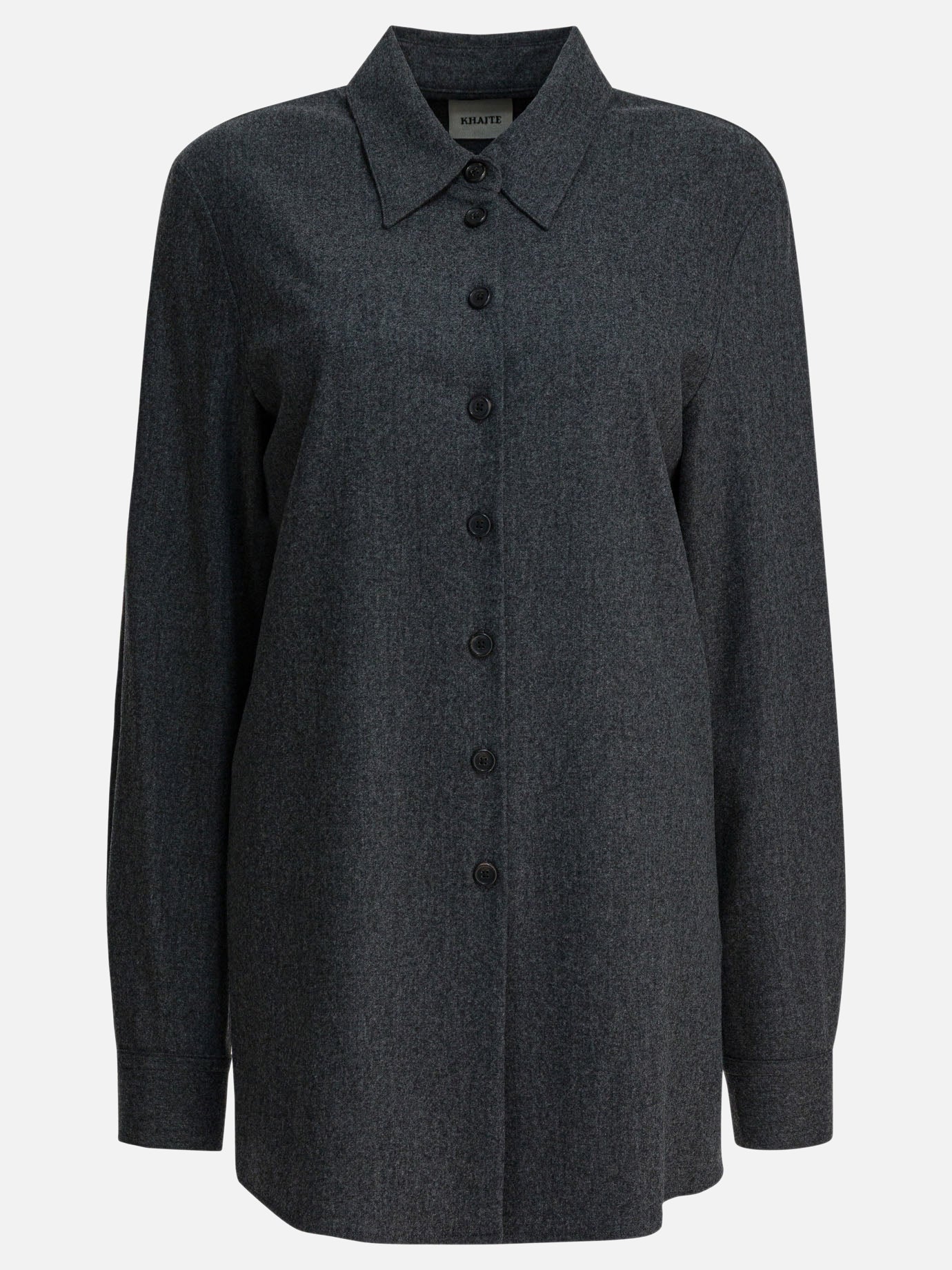 Casual shirts Solid colour  Grey - Khaite Women | PDP | VIETTI Online Store | thumbnail