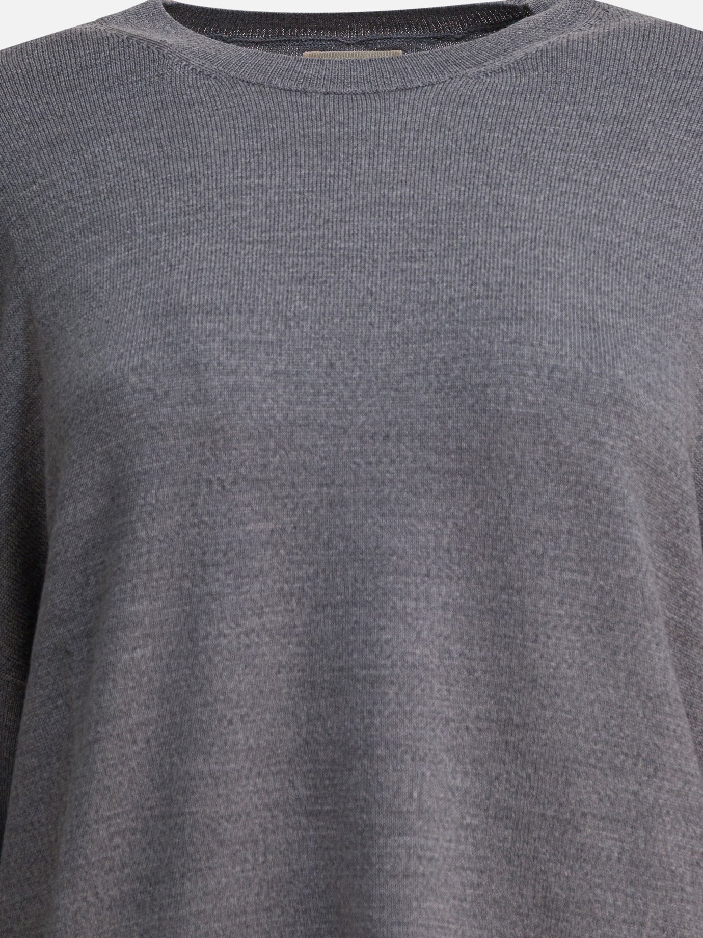 Maglioni girocollo Solid colour  Grigio - Khaite Donna | PDP | VIETTI Online Store | thumbnail_3