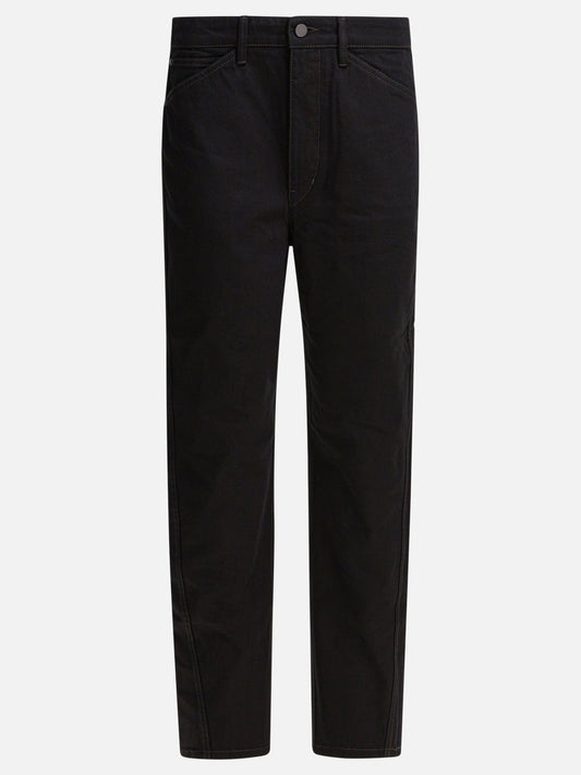 Straight-leg jeans Solid colour  Black - Lemaire Women | PDP | VIETTI Online Store 
