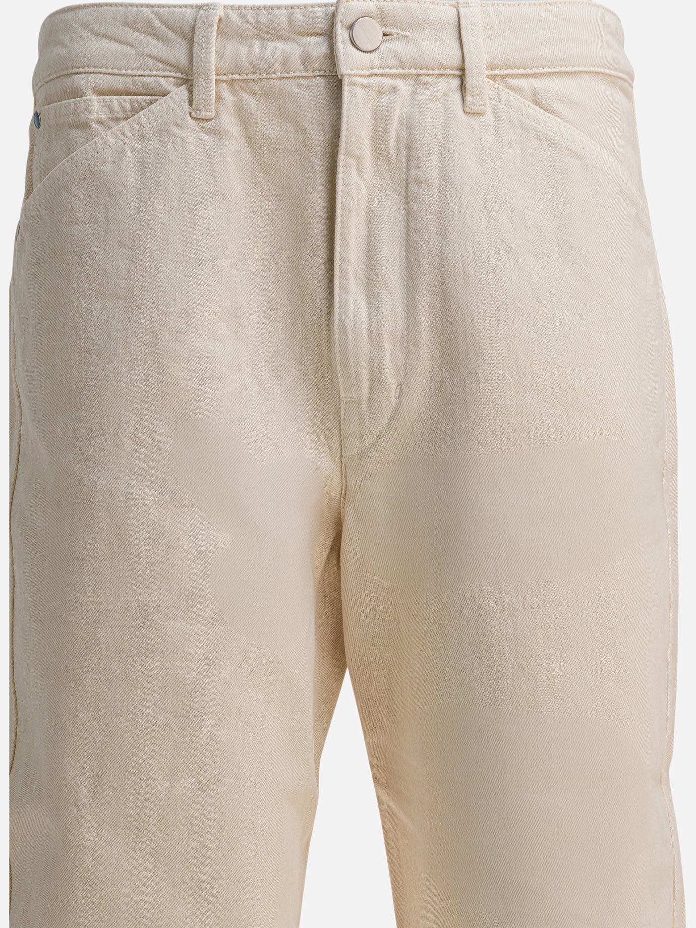 Jeans a gamba dritta Solid colour  Beige - Lemaire Donna | PDP | VIETTI Online Store | thumbnail_3