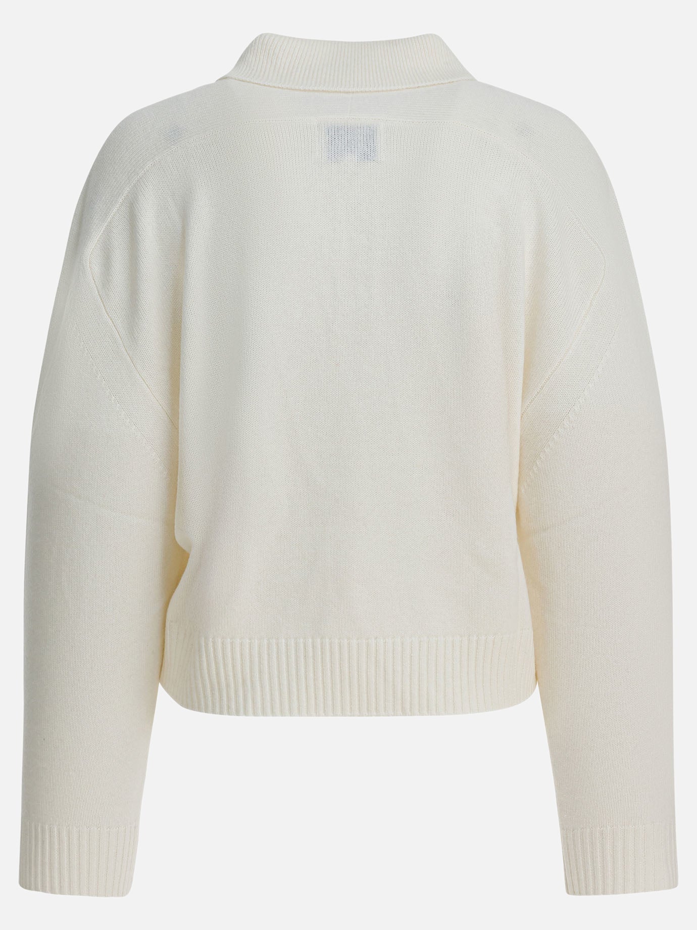 Crewneck sweaters Solid colour  White - LouLou De Saison Women | PDP | VIETTI Online Store | thumbnail_2
