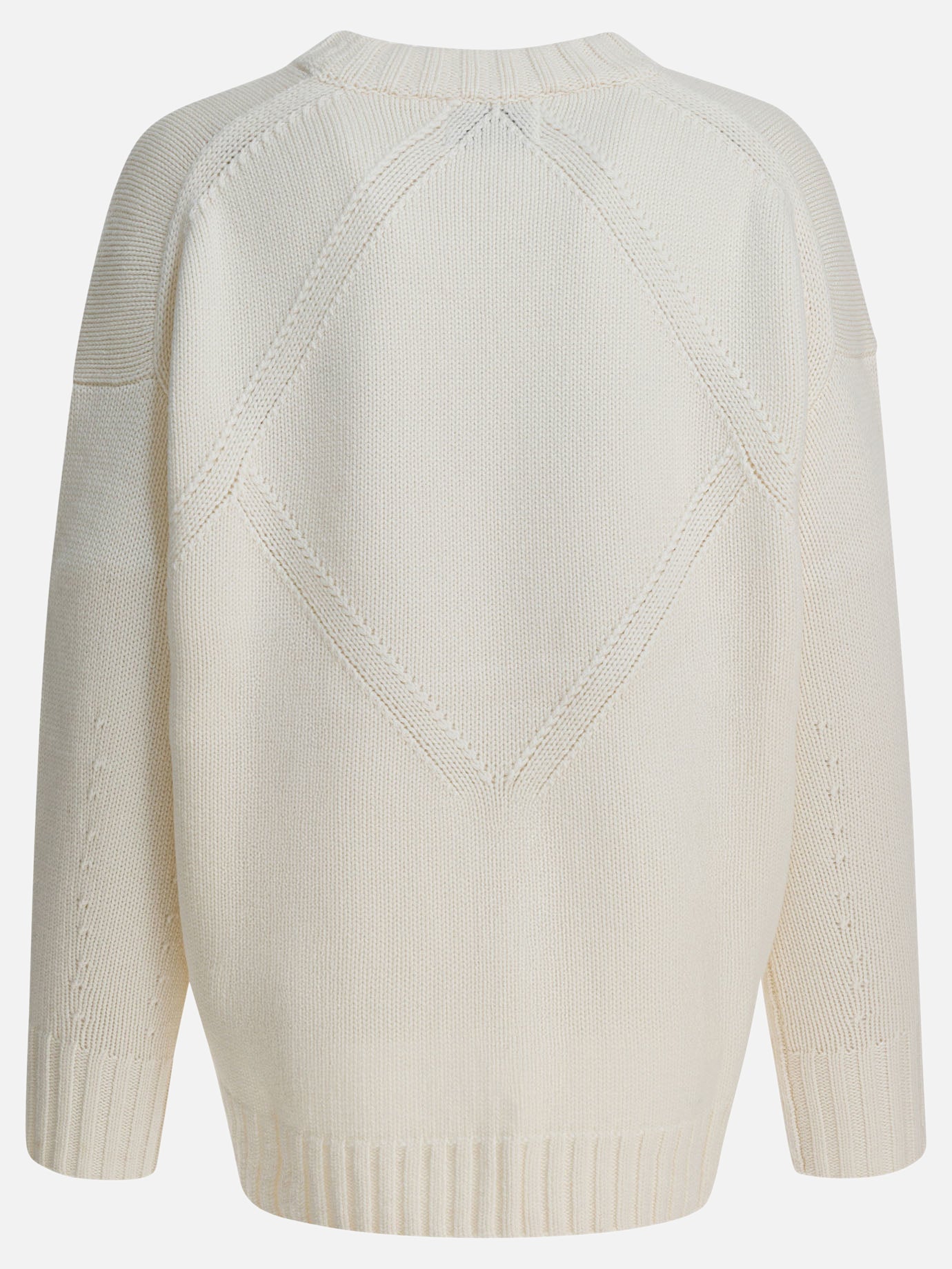 Crewneck sweaters Solid colour  White - LouLou De Saison Women | PDP | VIETTI Online Store | thumbnail_2