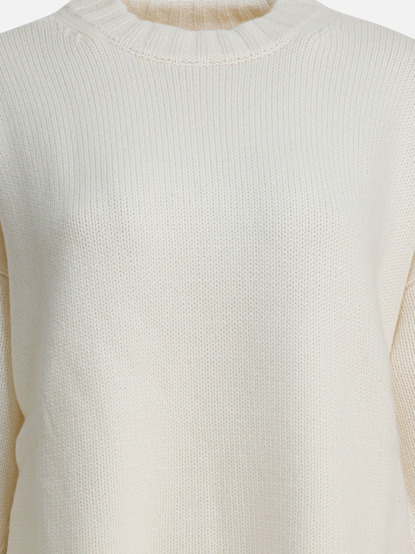 Crewneck sweaters Solid colour  White - LouLou De Saison Women | PDP | VIETTI Online Store | thumbnail_3