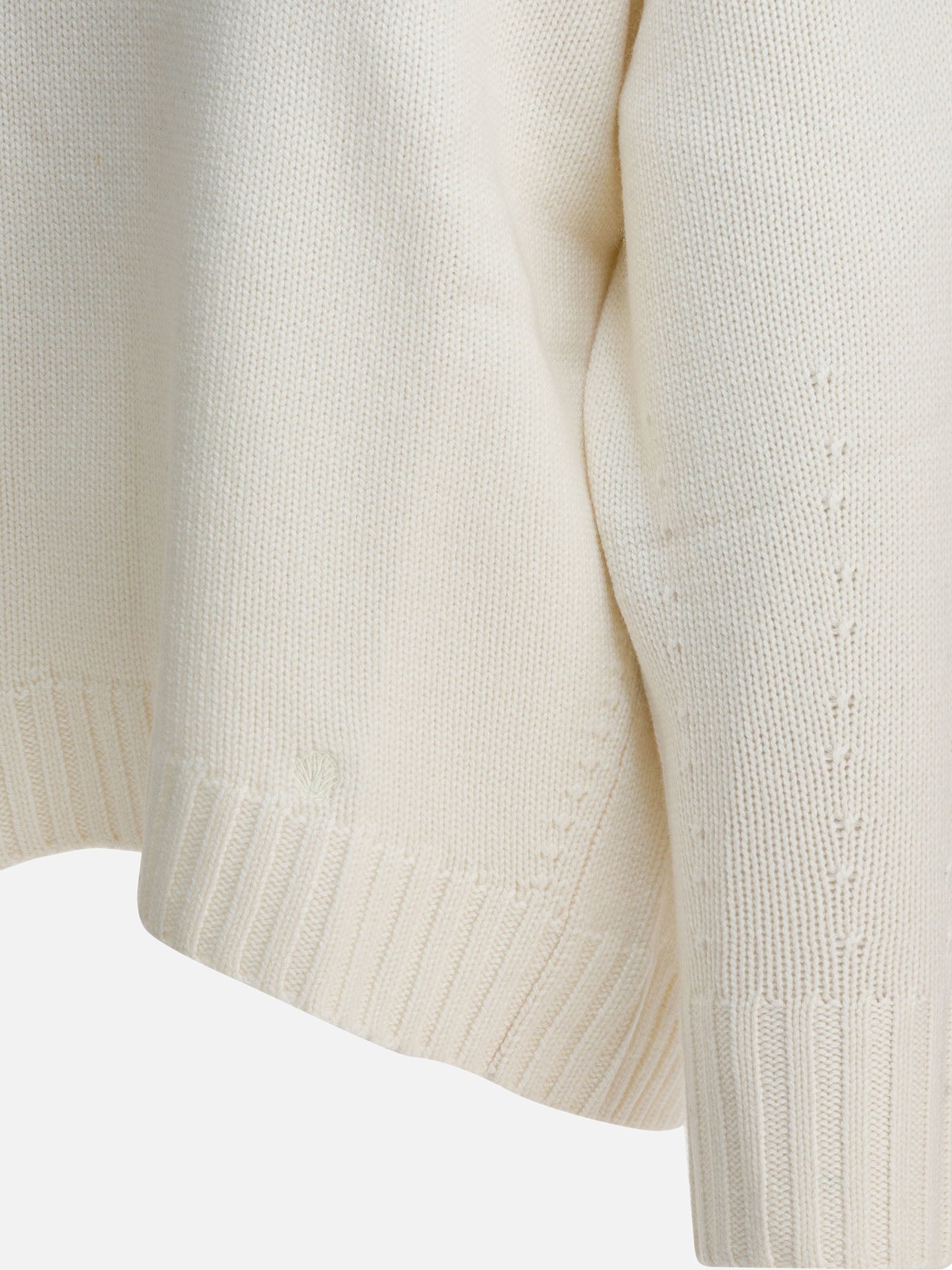 Crewneck sweaters Solid colour  White - LouLou De Saison Women | PDP | VIETTI Online Store | thumbnail_4