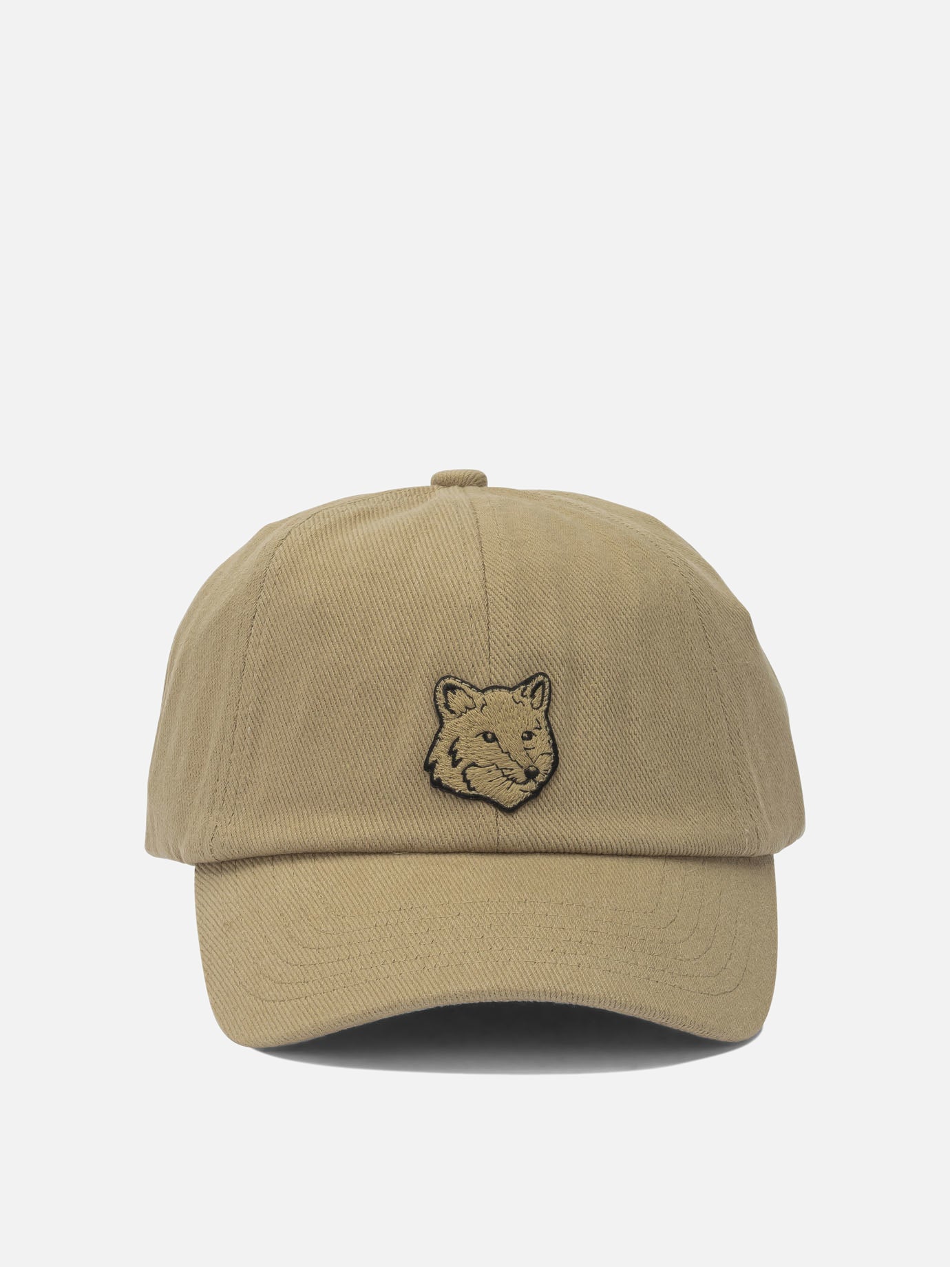 Trucker caps 100% cotton  Brown - Maison Kitsuné Men | PDP | VIETTI Online Store | Zoom-Modal
