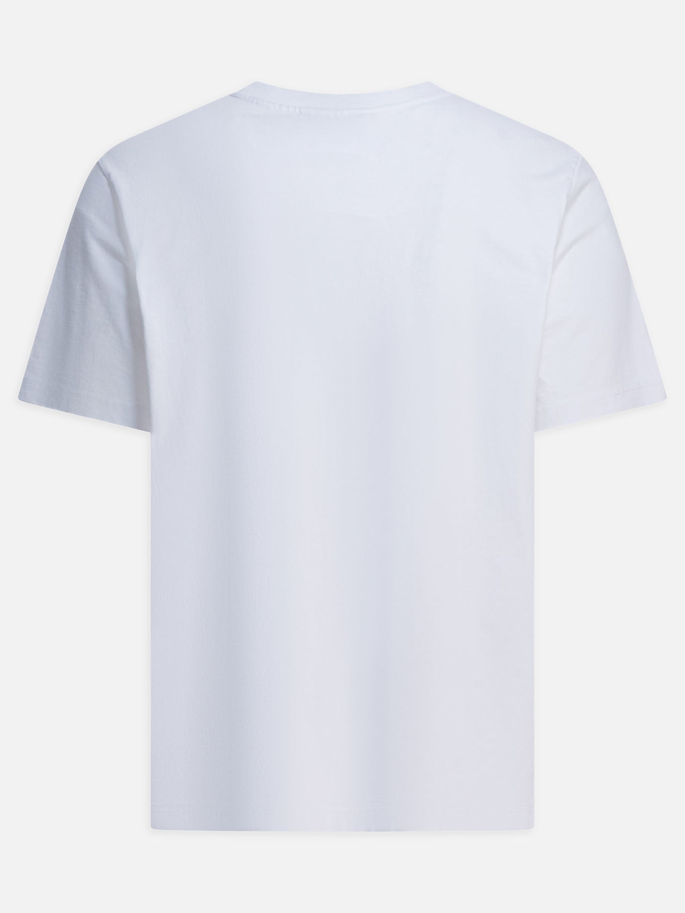 T-shirt girocollo Logo  Bianco - Maison Kitsuné Uomo | PDP | VIETTI Online Store | thumbnail_2