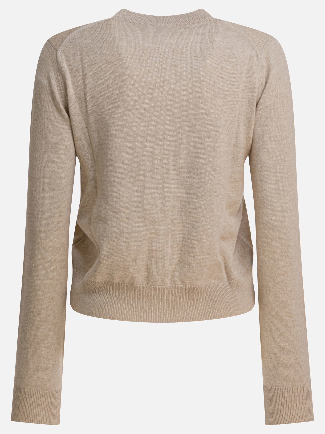 Cardigan Logo  Beige - Maison Kitsuné Donna | PDP | VIETTI Online Store | Zoom-Modal_2
