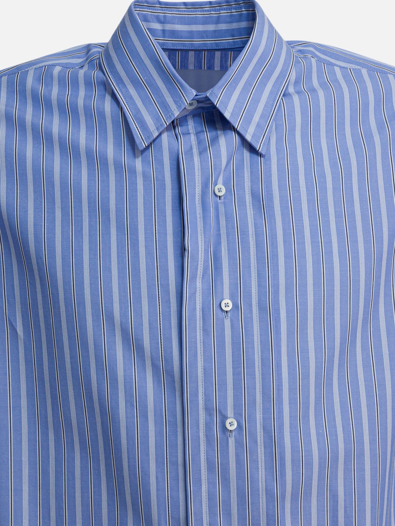 Casual shirts Striped  Light blue - Maison Margiela Women | PDP | VIETTI Online Store | Zoom-Modal_3
