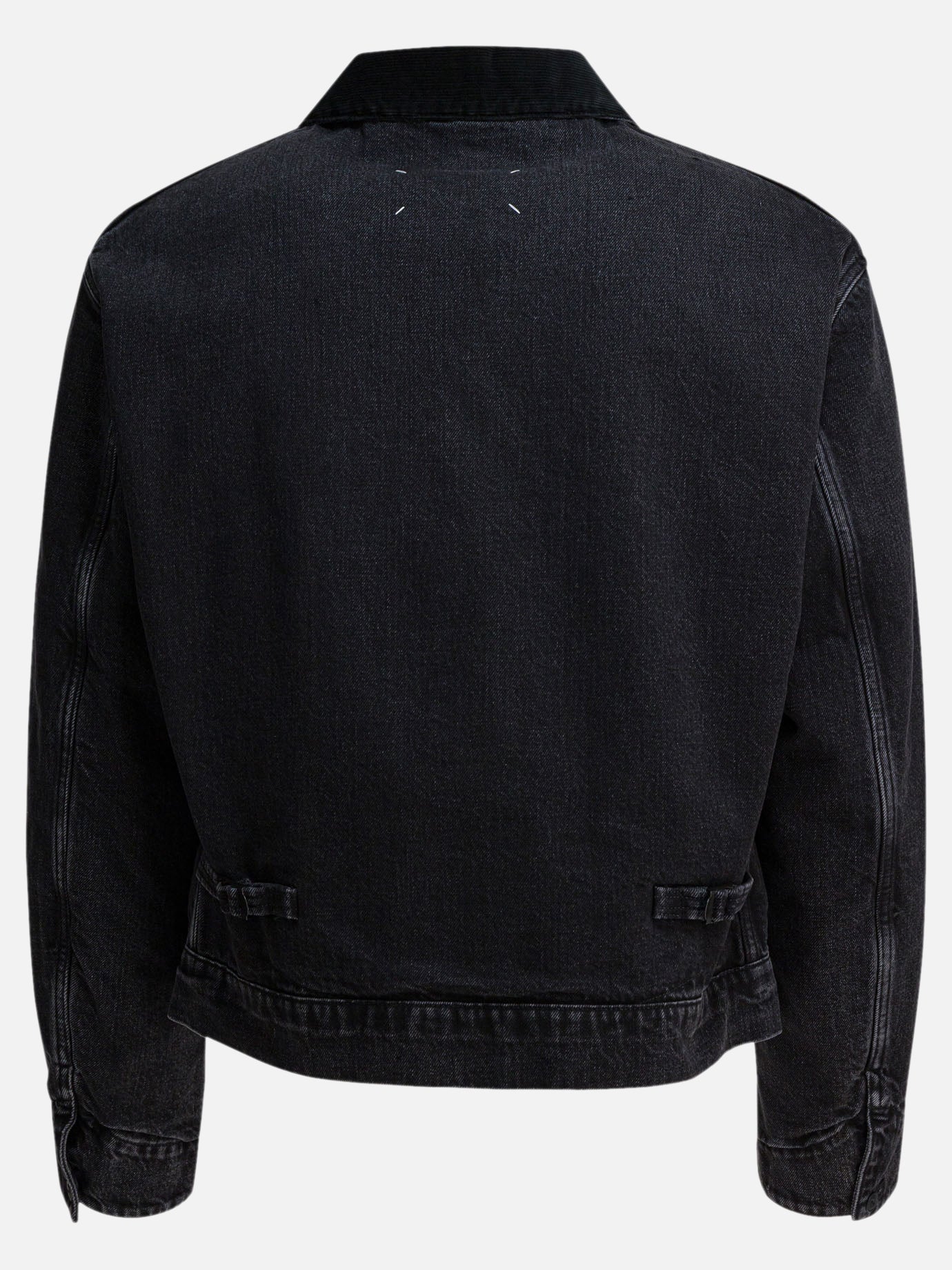 Denim jackets Solid colour  Black - Maison Margiela Men | PDP | VIETTI Online Store | Zoom-Modal_2
