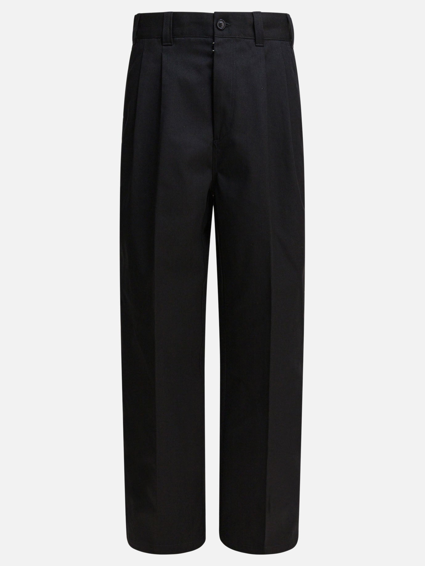 Pantaloni casual 60% polyester 40% cotton  Nero - Maison Margiela Uomo | PDP | VIETTI Online Store | Zoom-Modal
