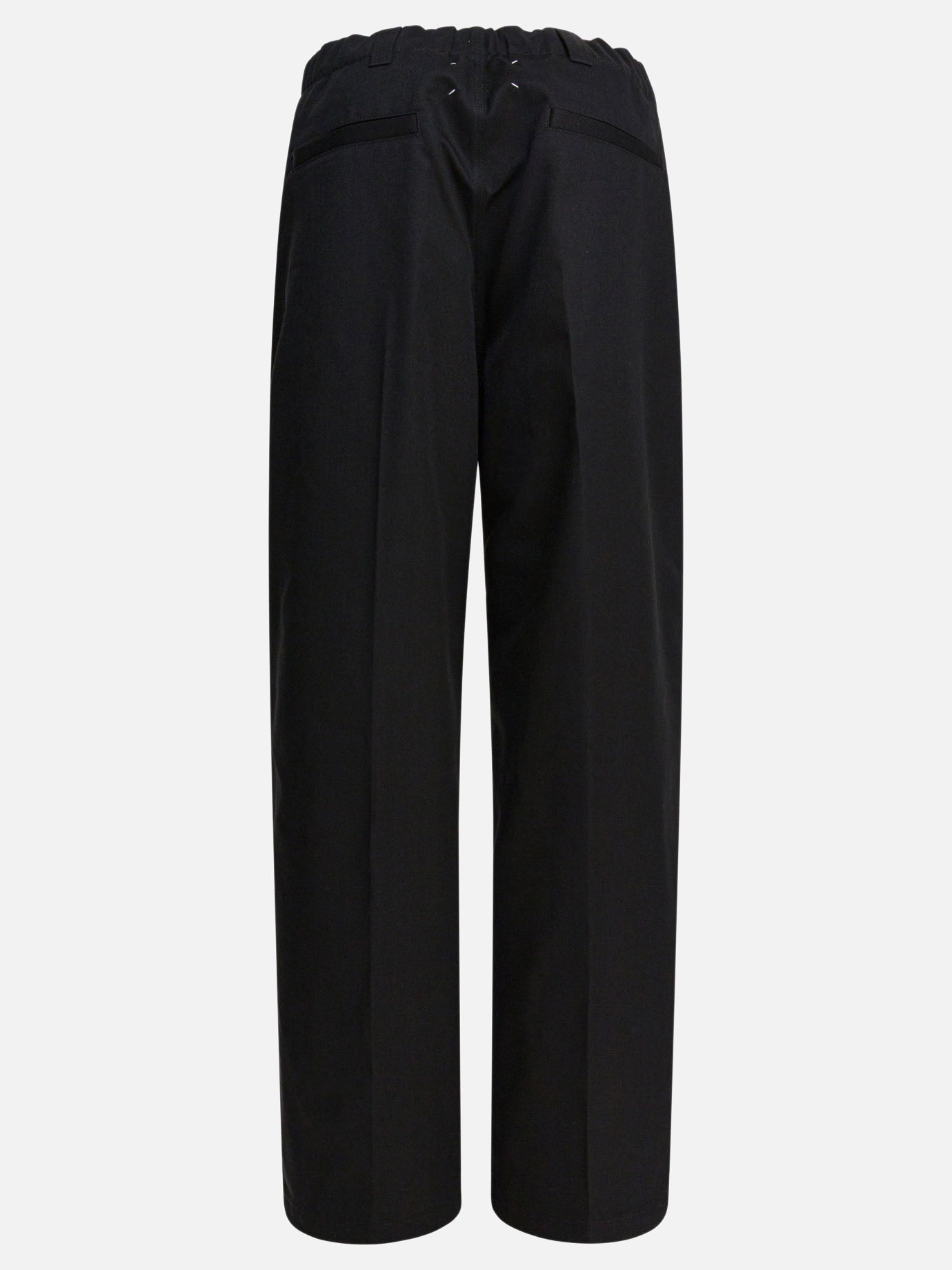 Pantaloni casual 60% polyester 40% cotton  Nero - Maison Margiela Uomo | PDP | VIETTI Online Store | thumbnail_2