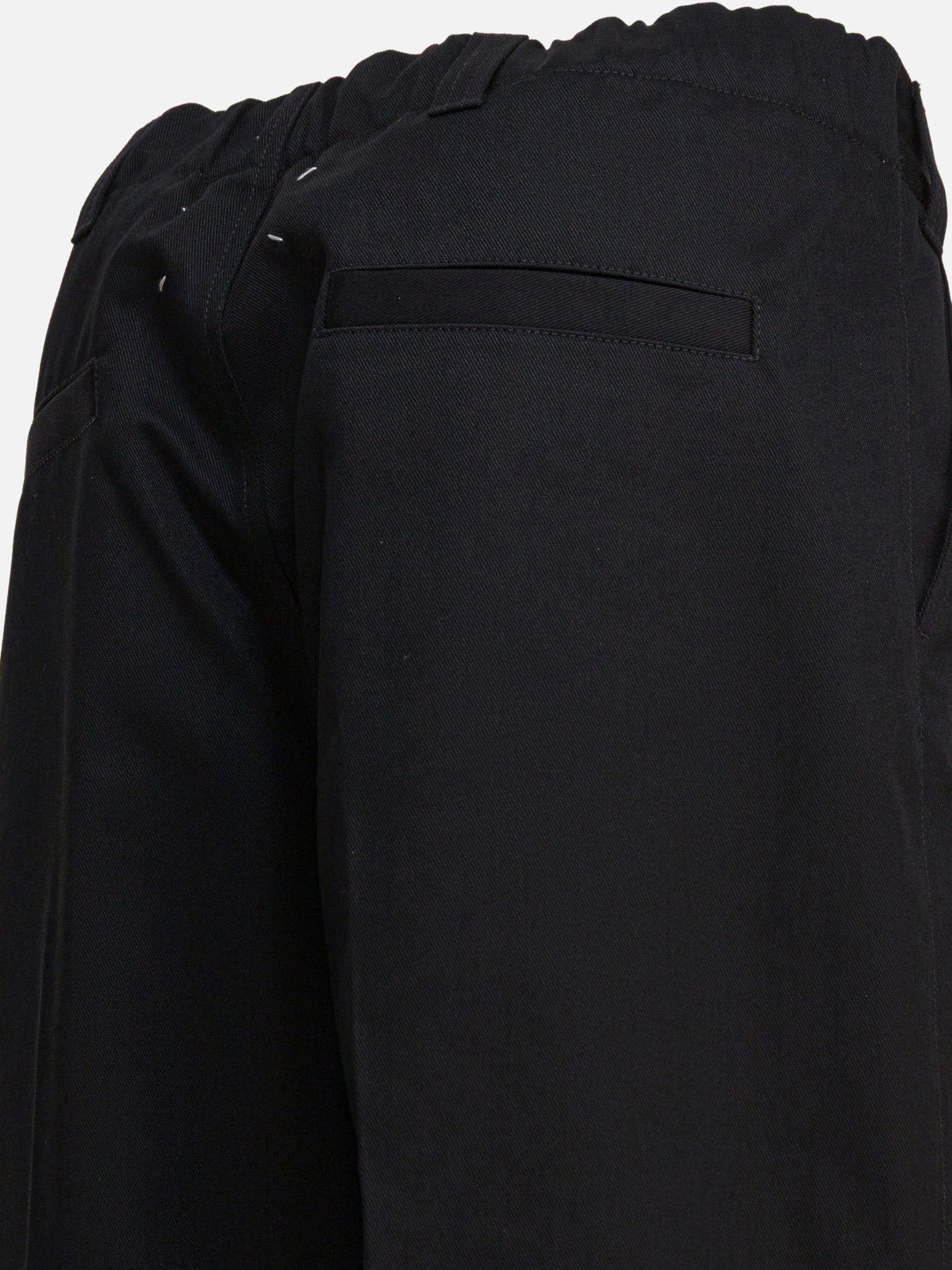 Pantaloni casual 60% polyester 40% cotton  Nero - Maison Margiela Uomo | PDP | VIETTI Online Store | Zoom-Modal_4
