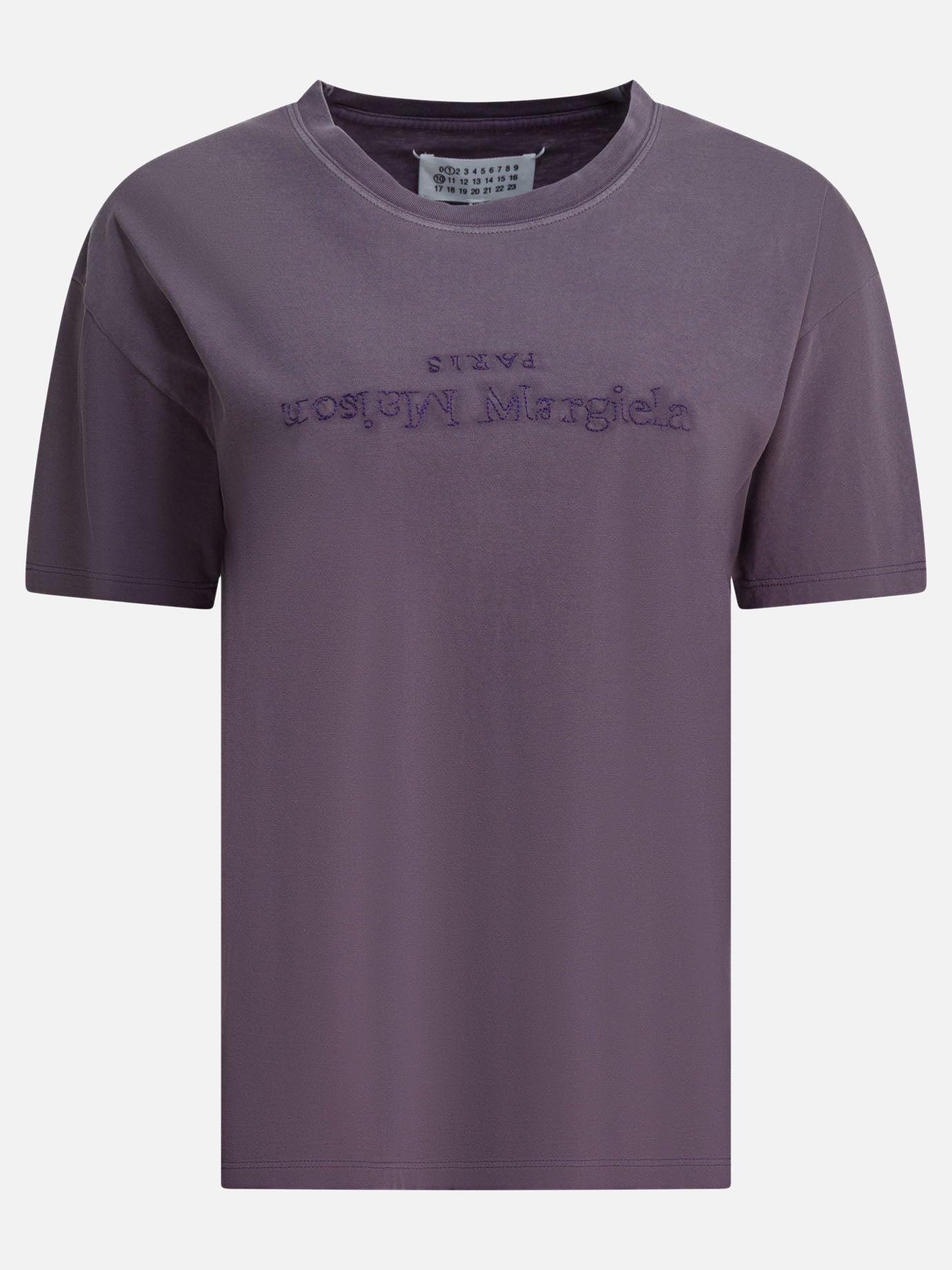 Crewneck t-shirts Logo  Purple - Maison Margiela Women | PDP | VIETTI Online Store | Zoom-Modal
