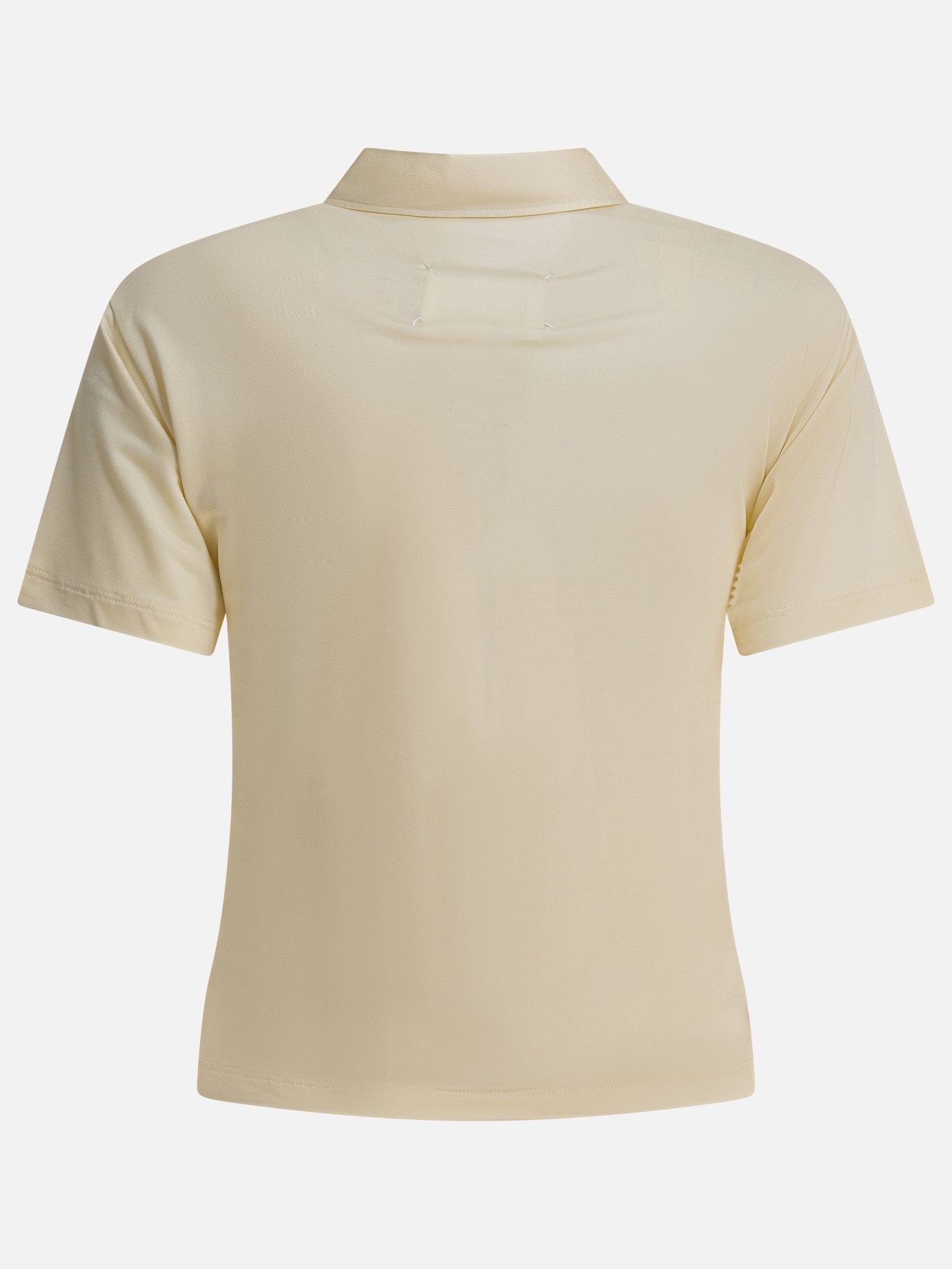 Polo shirts with buttons Solid colour  Beige - Maison Margiela Women | PDP | VIETTI Online Store | Zoom-Modal_2
