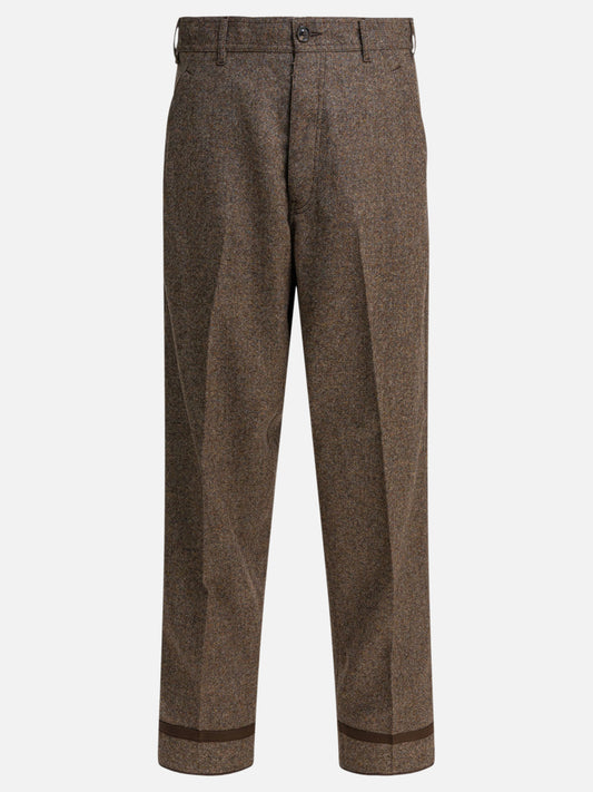 Leisure trousers Solid colour  Brown - Maison Margiela Men | PDP | VIETTI Online Store 
