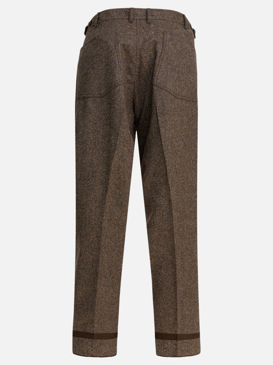 Leisure trousers Solid colour  Brown - Maison Margiela Men | PDP | VIETTI Online Store | 2
